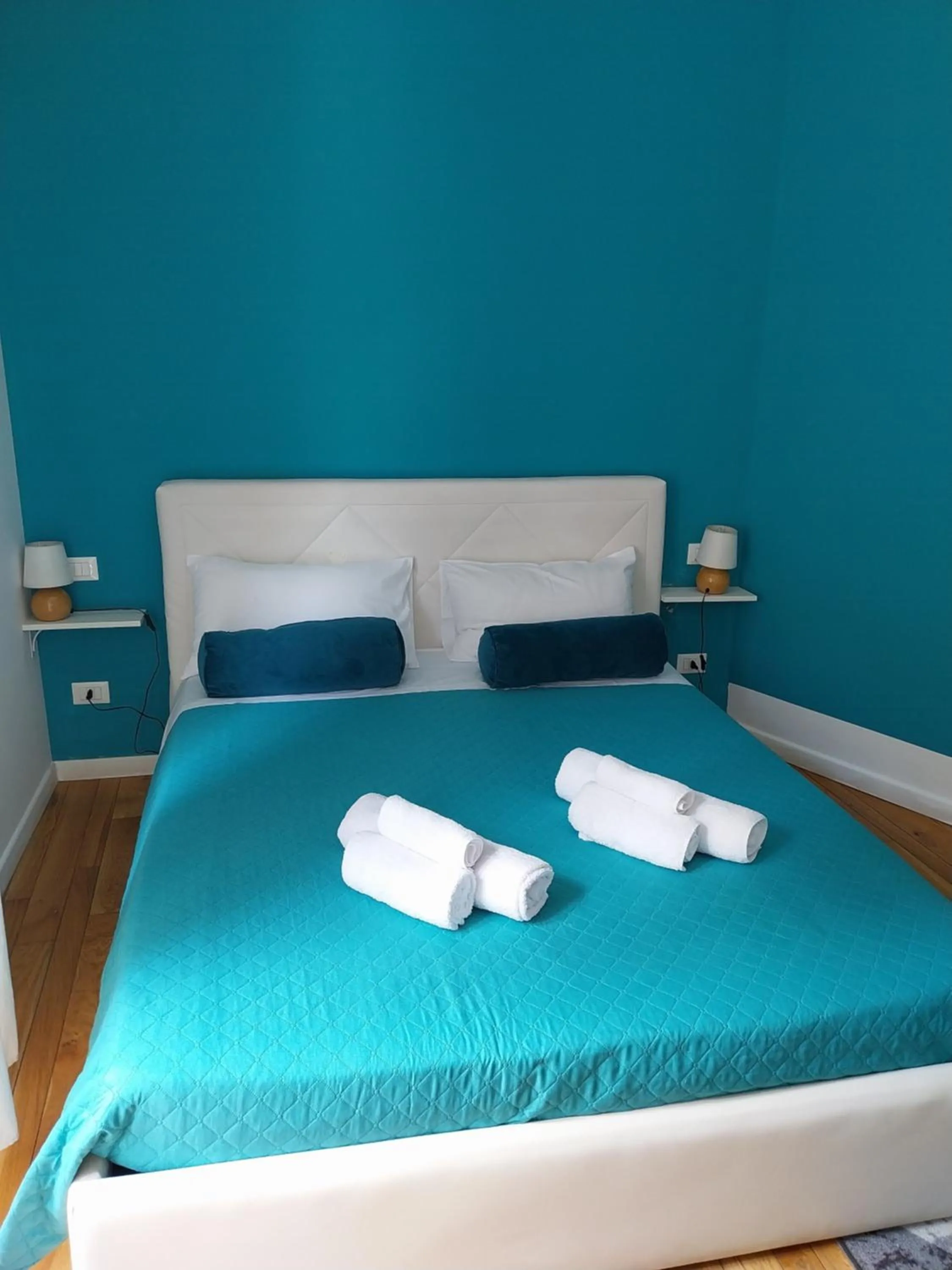 Bed in 315 Via Roma Rooms centro