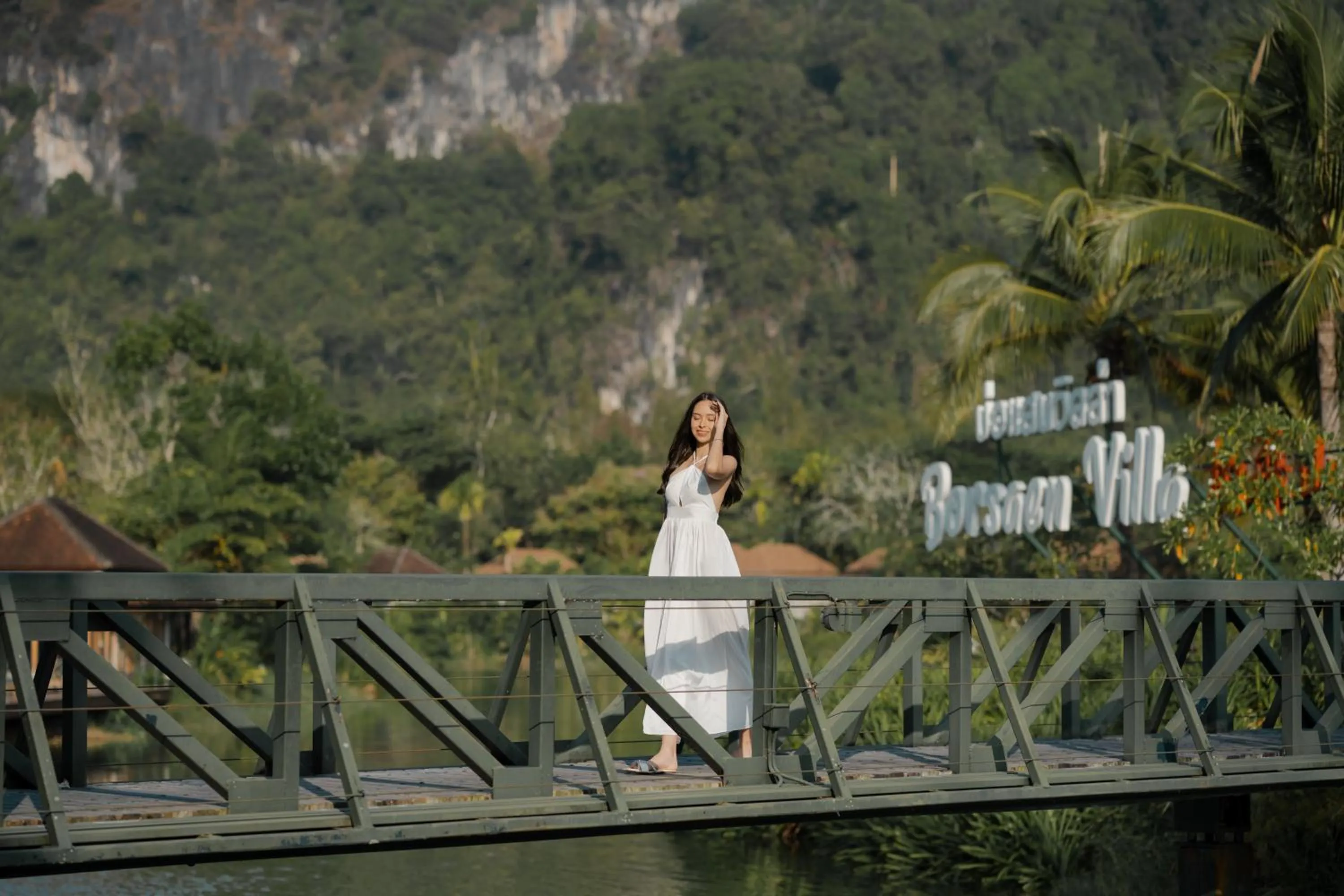 Property building in Bor Saen Pool Villa