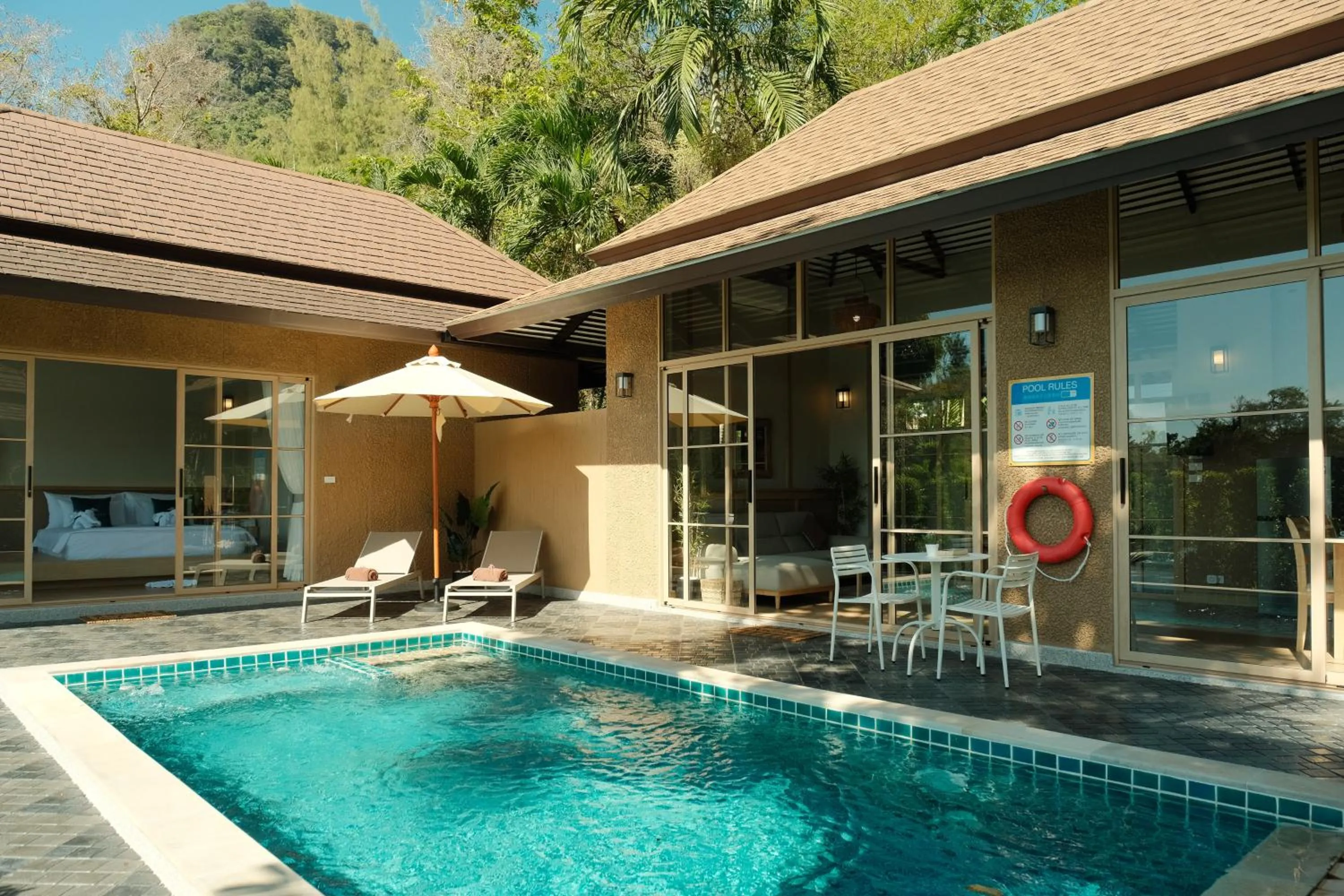 Property building in Bor Saen Pool Villa