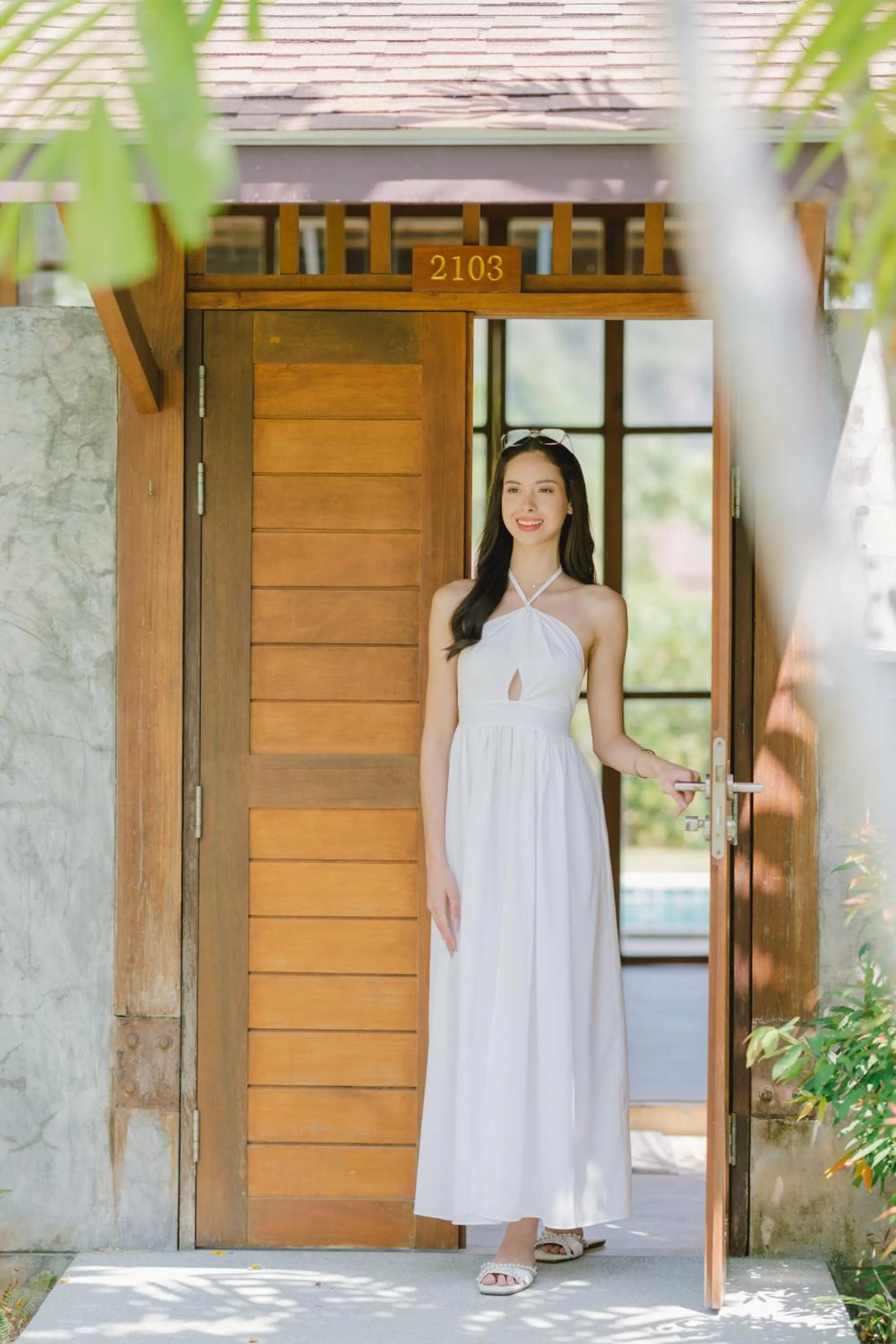 Facade/entrance in Bor Saen Pool Villa