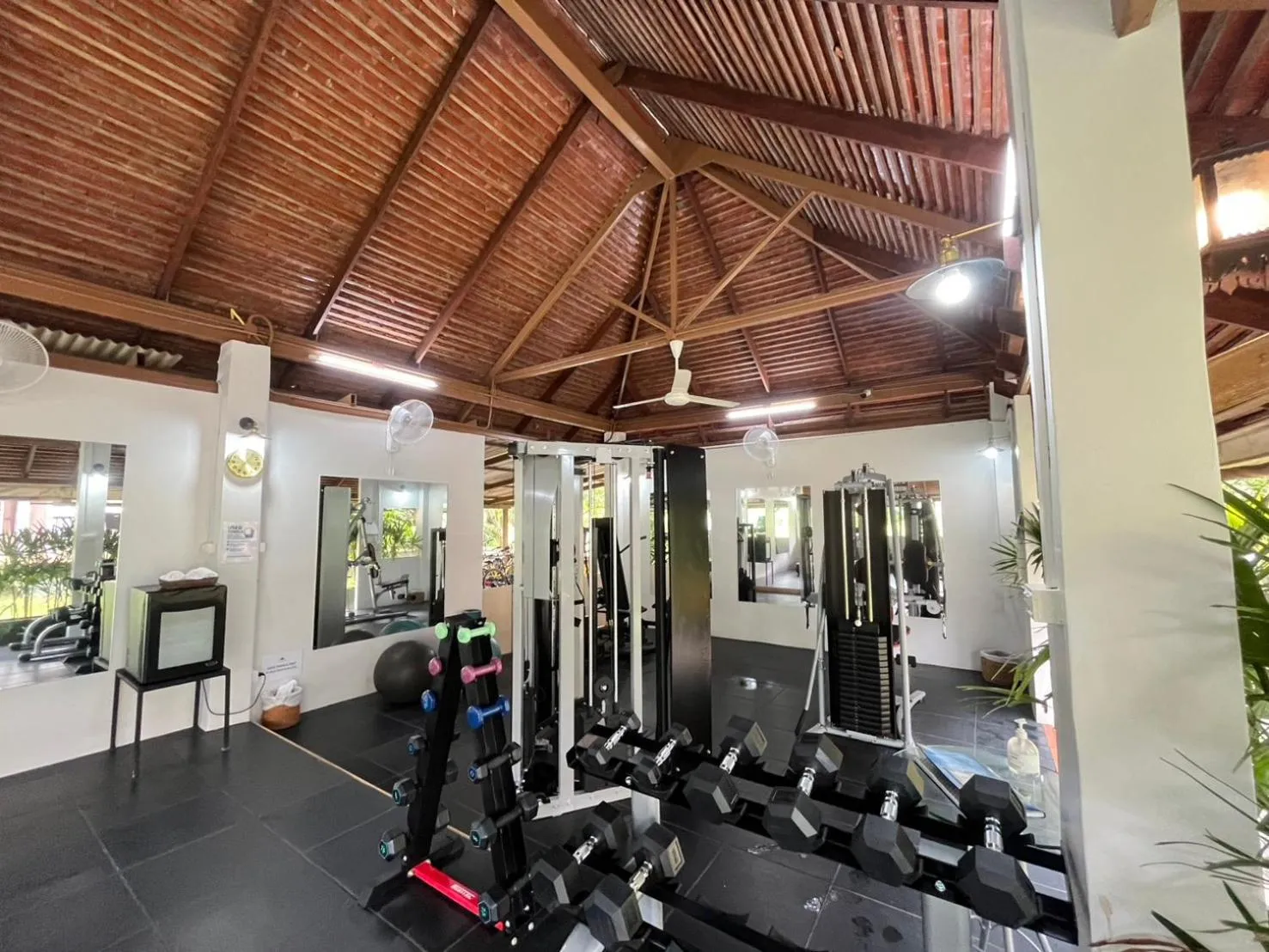 Fitness centre/facilities in Bor Saen Pool Villa
