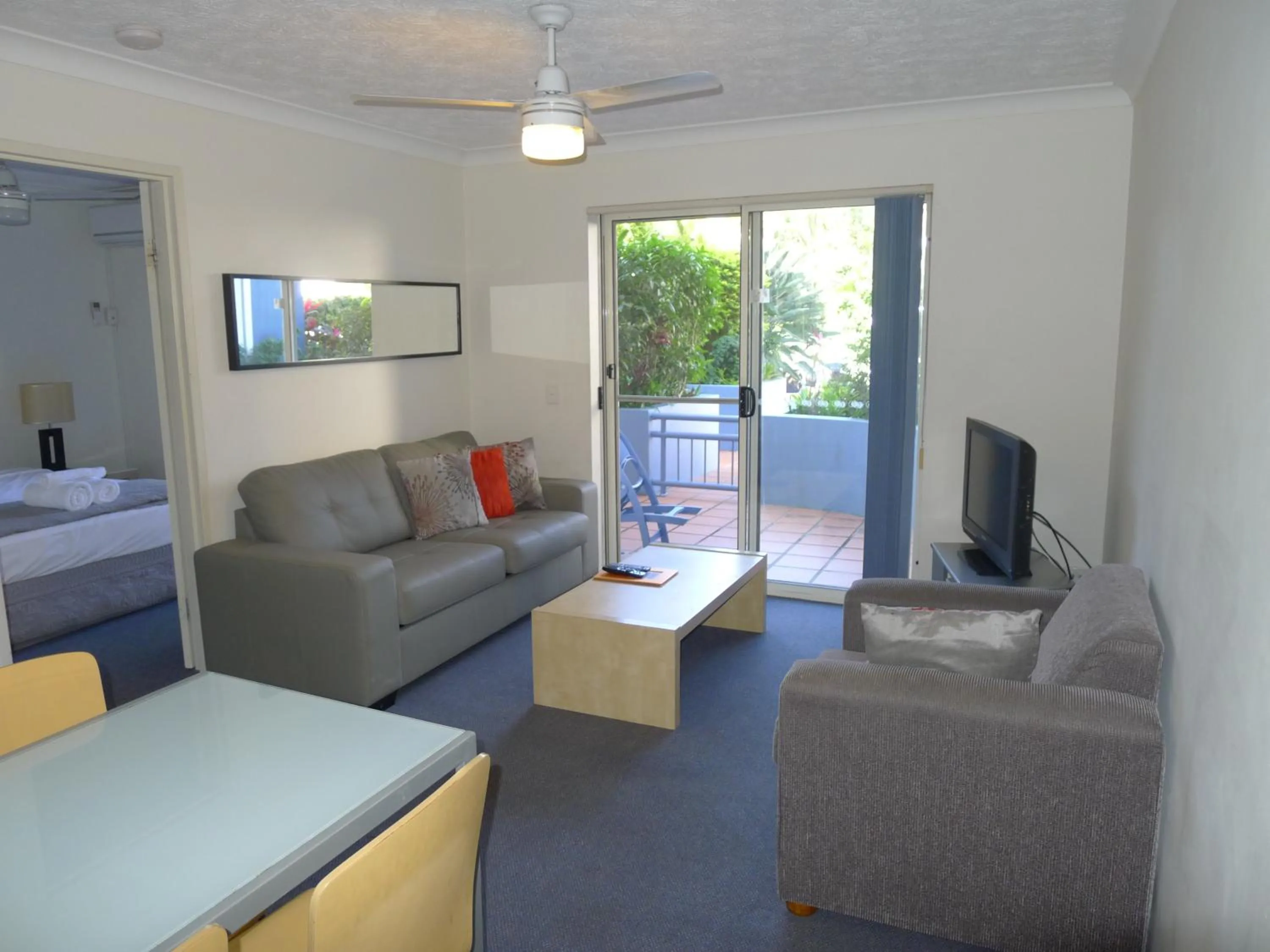 Living room in Santana Resort Surfers Paradise