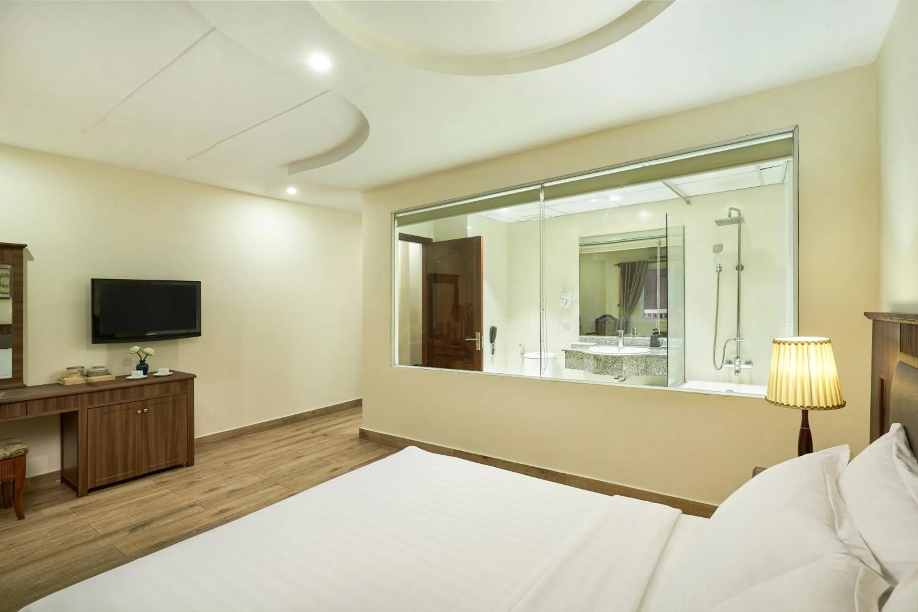 Bed in Blue Diamond Hotel