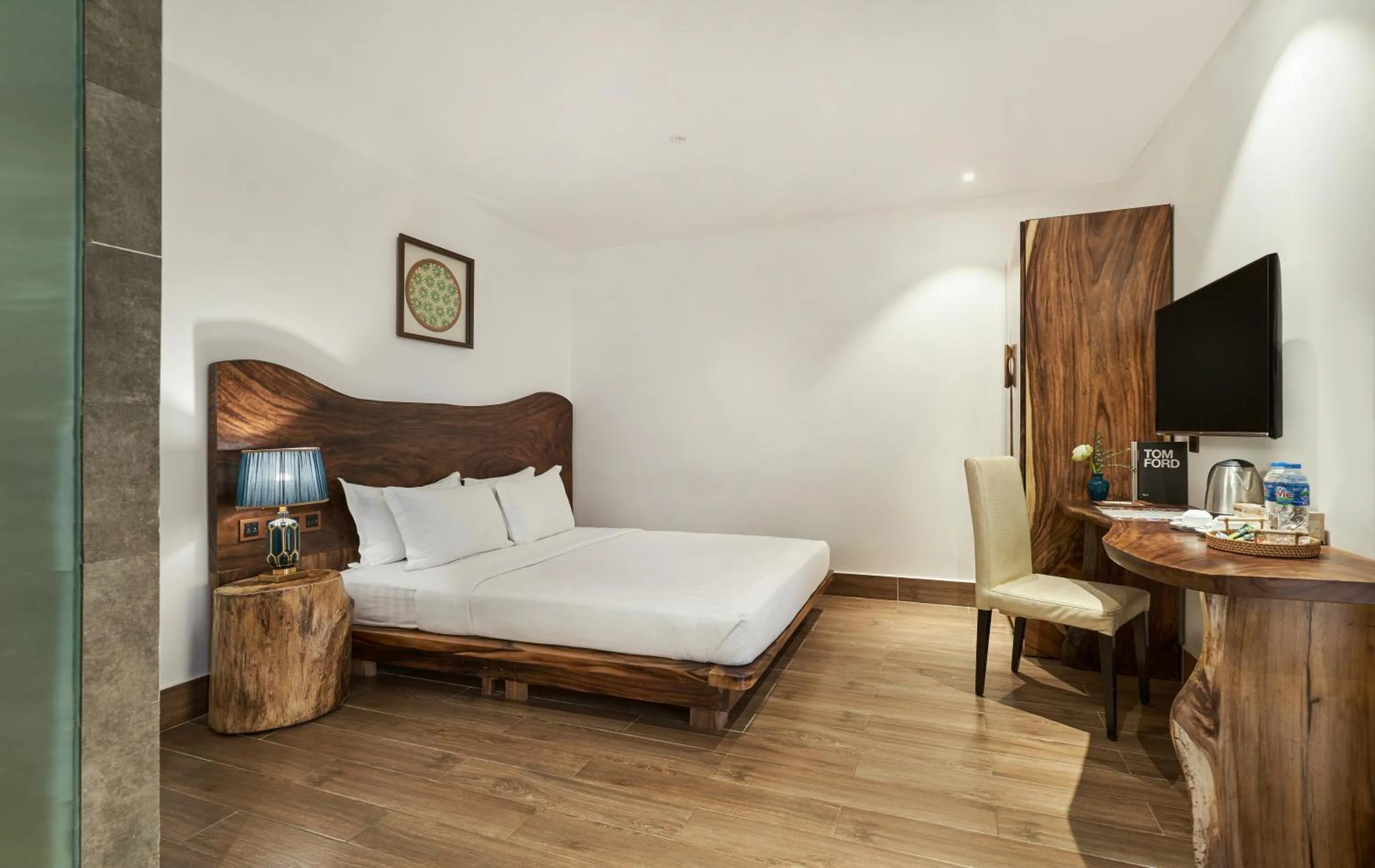 Bed in Blue Diamond Hotel