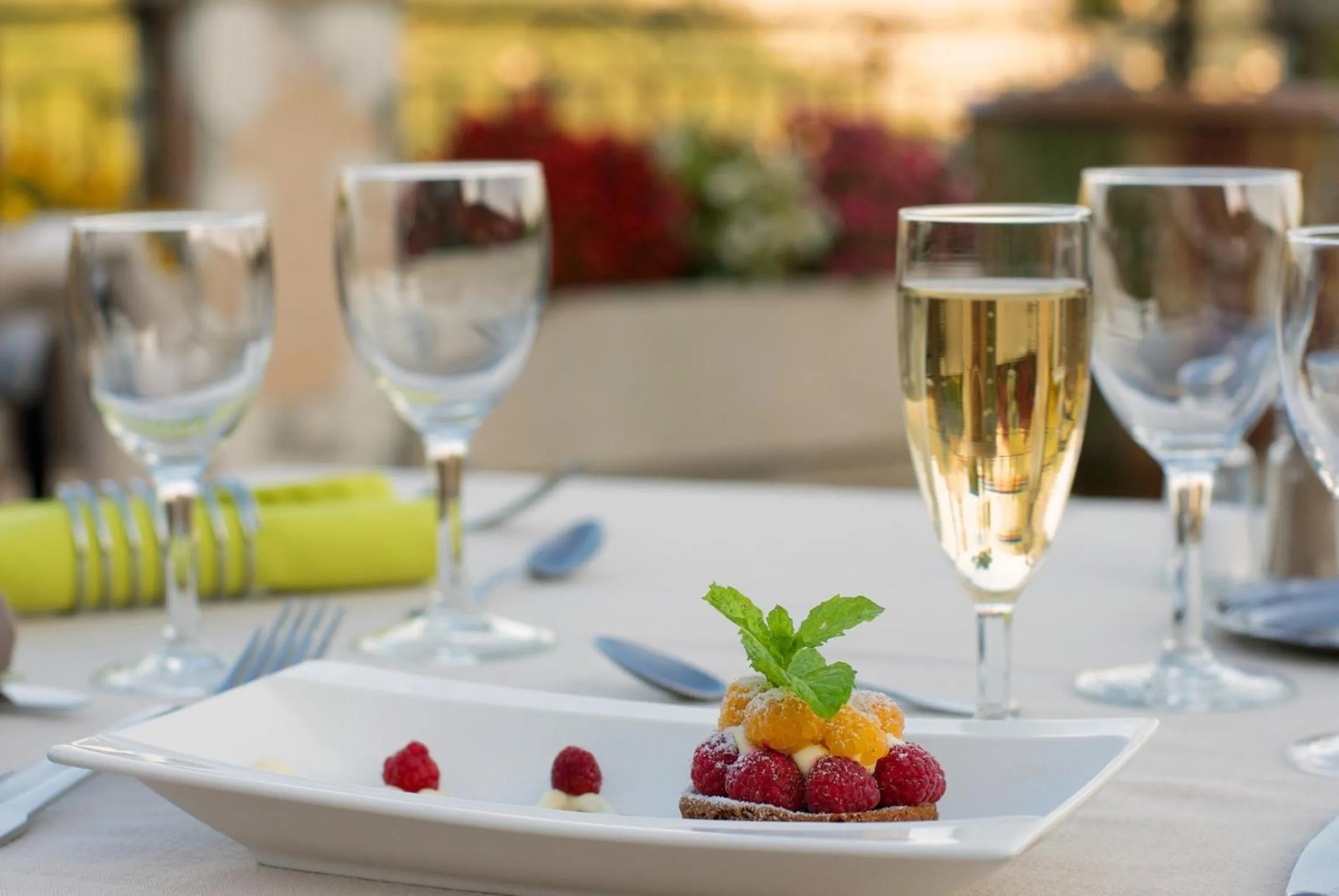 Food in Logis Hotel Restaurant La Porte des Cévennes