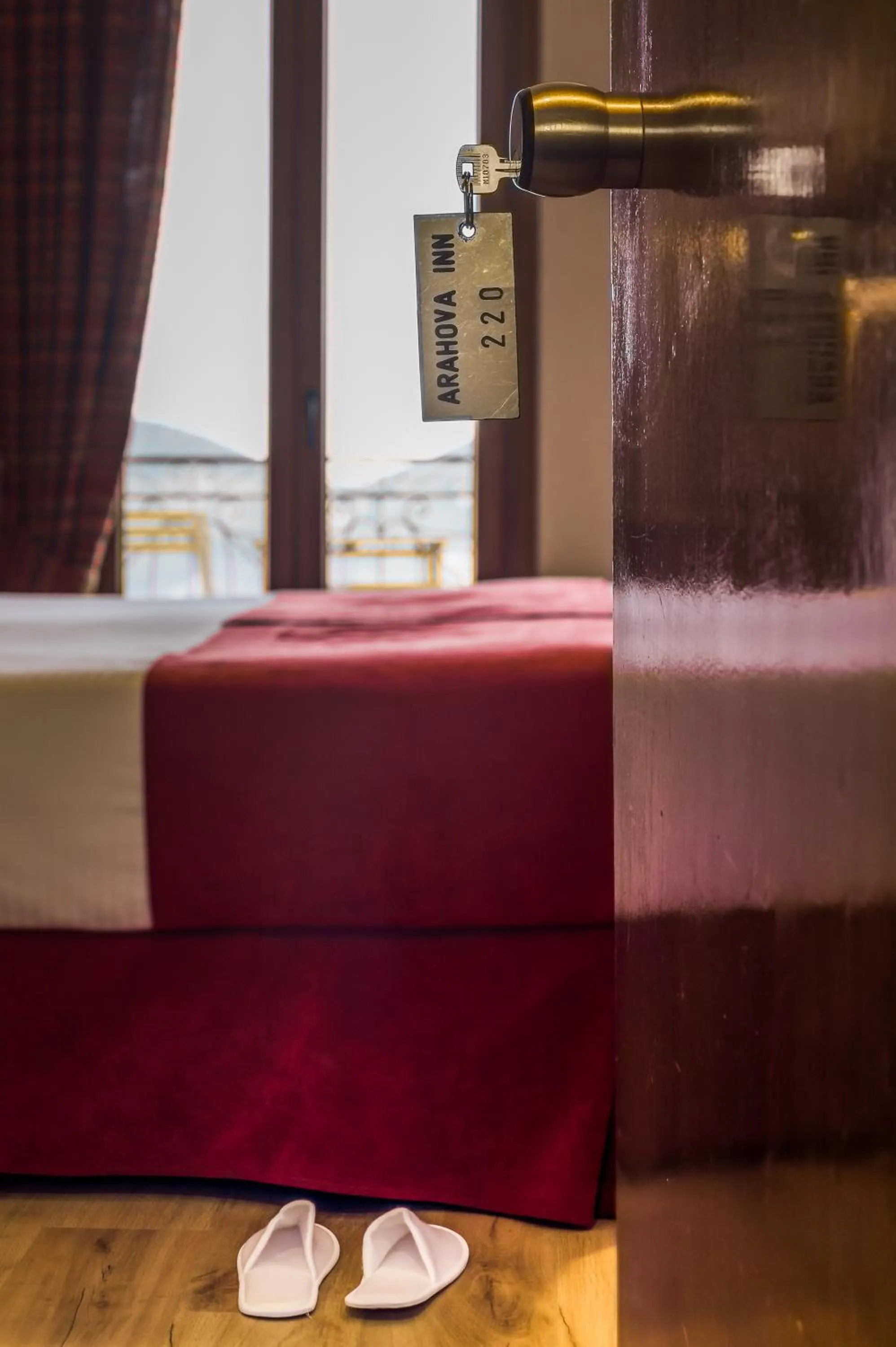 Bedroom, Bed in Arahova Inn Hotel