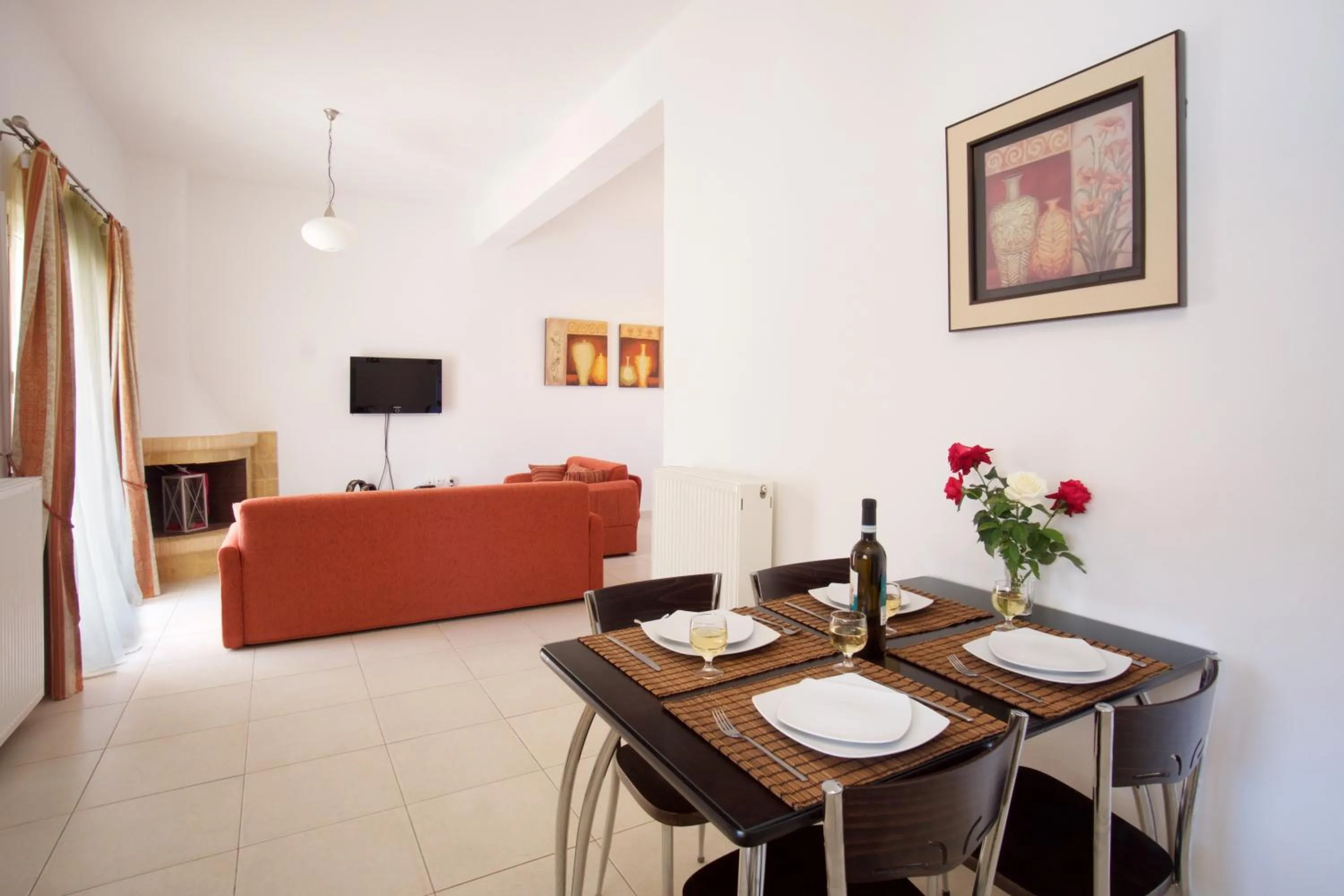 Dining area in Diamanto Complex