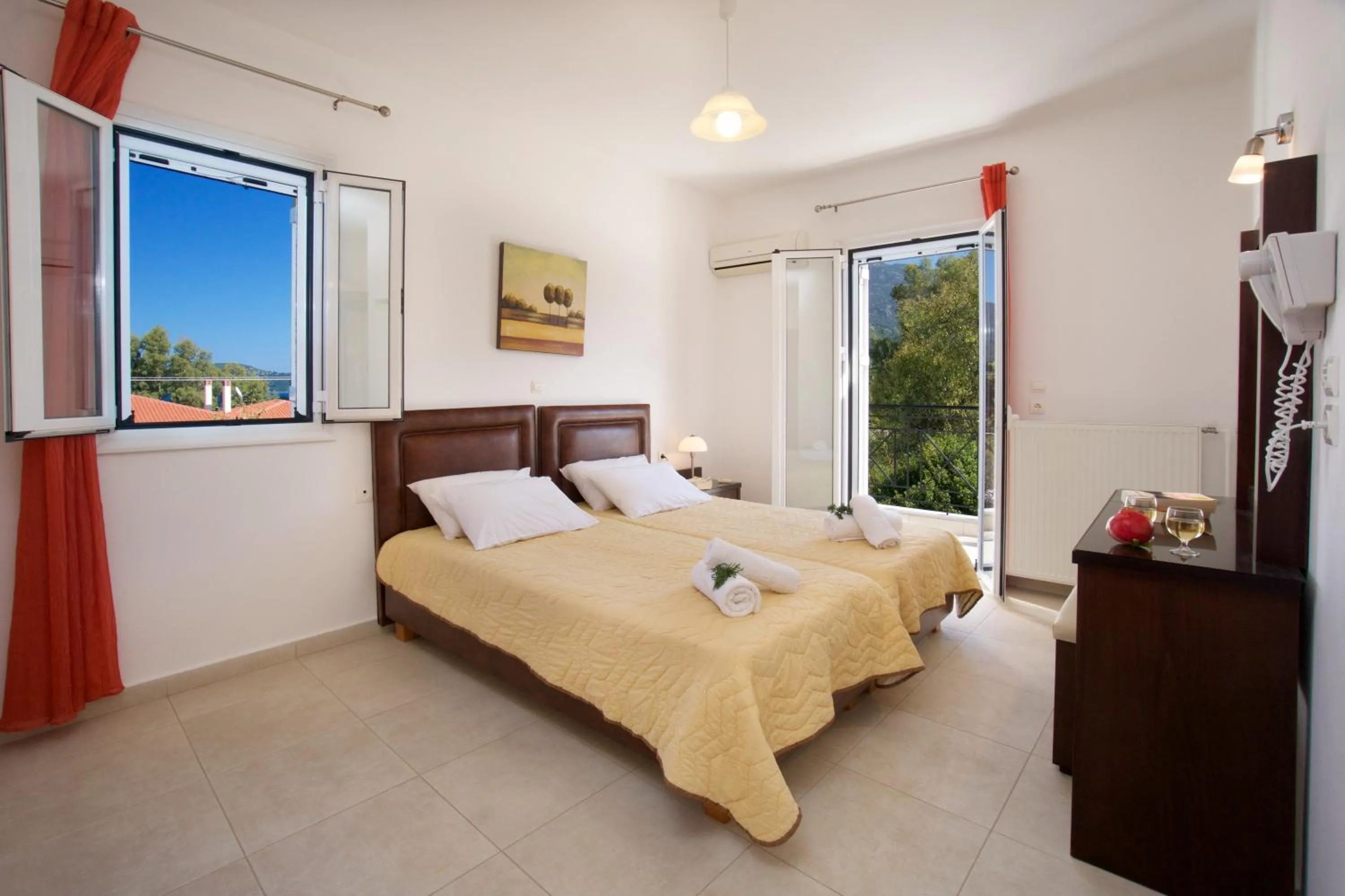 Bedroom, Bed in Diamanto Complex