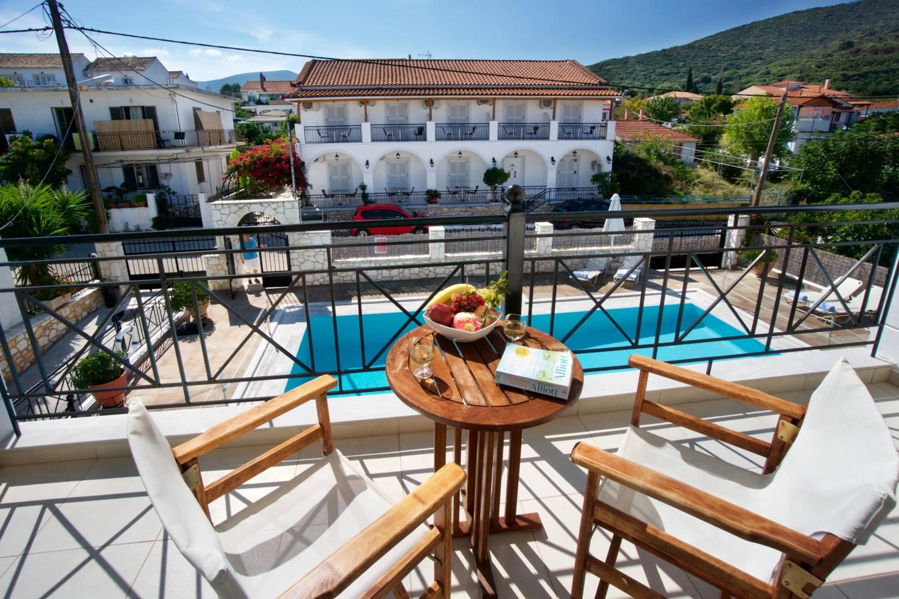 Pool view in Diamanto Complex