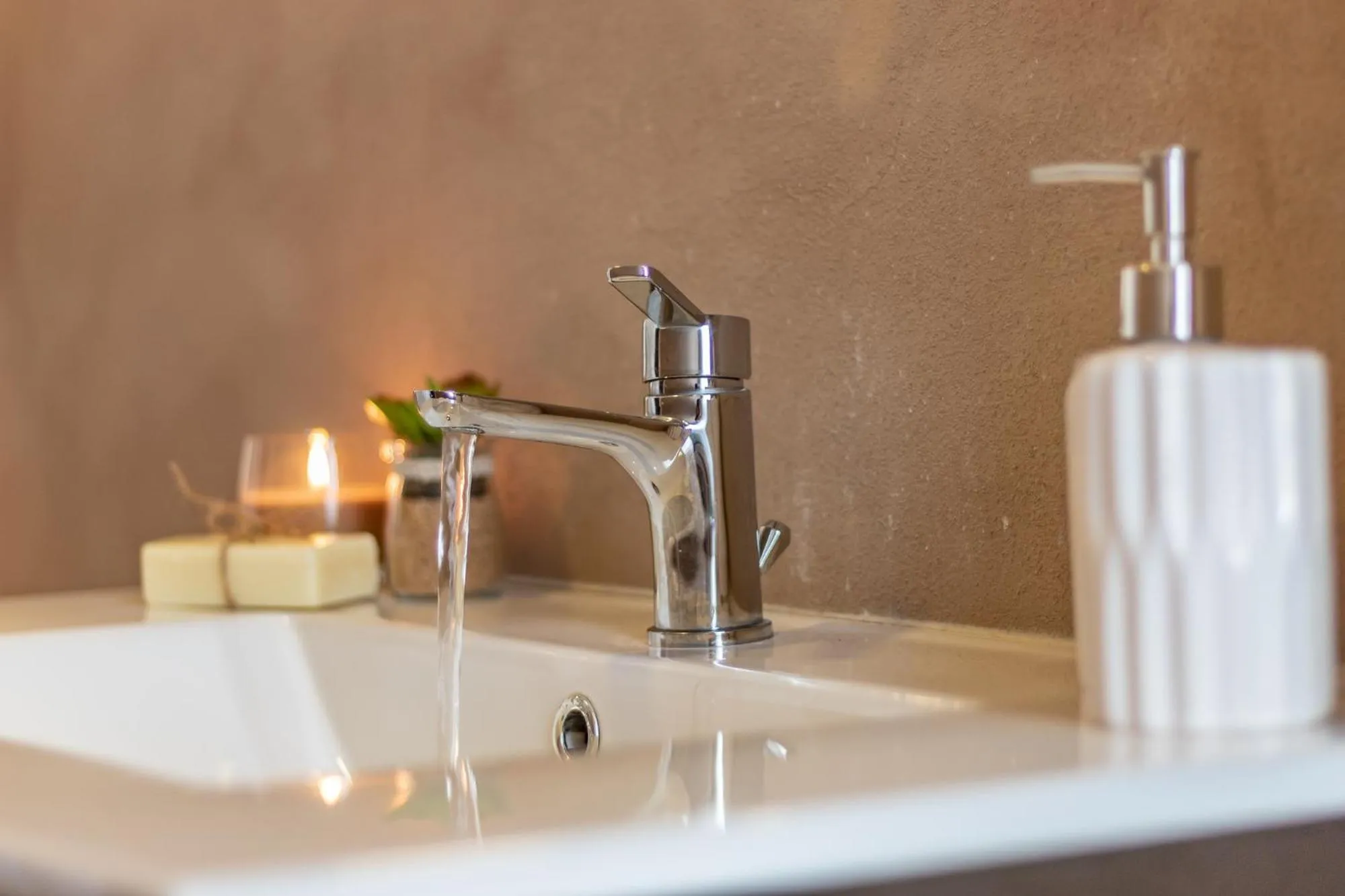 Bathroom in La Casa Rosa