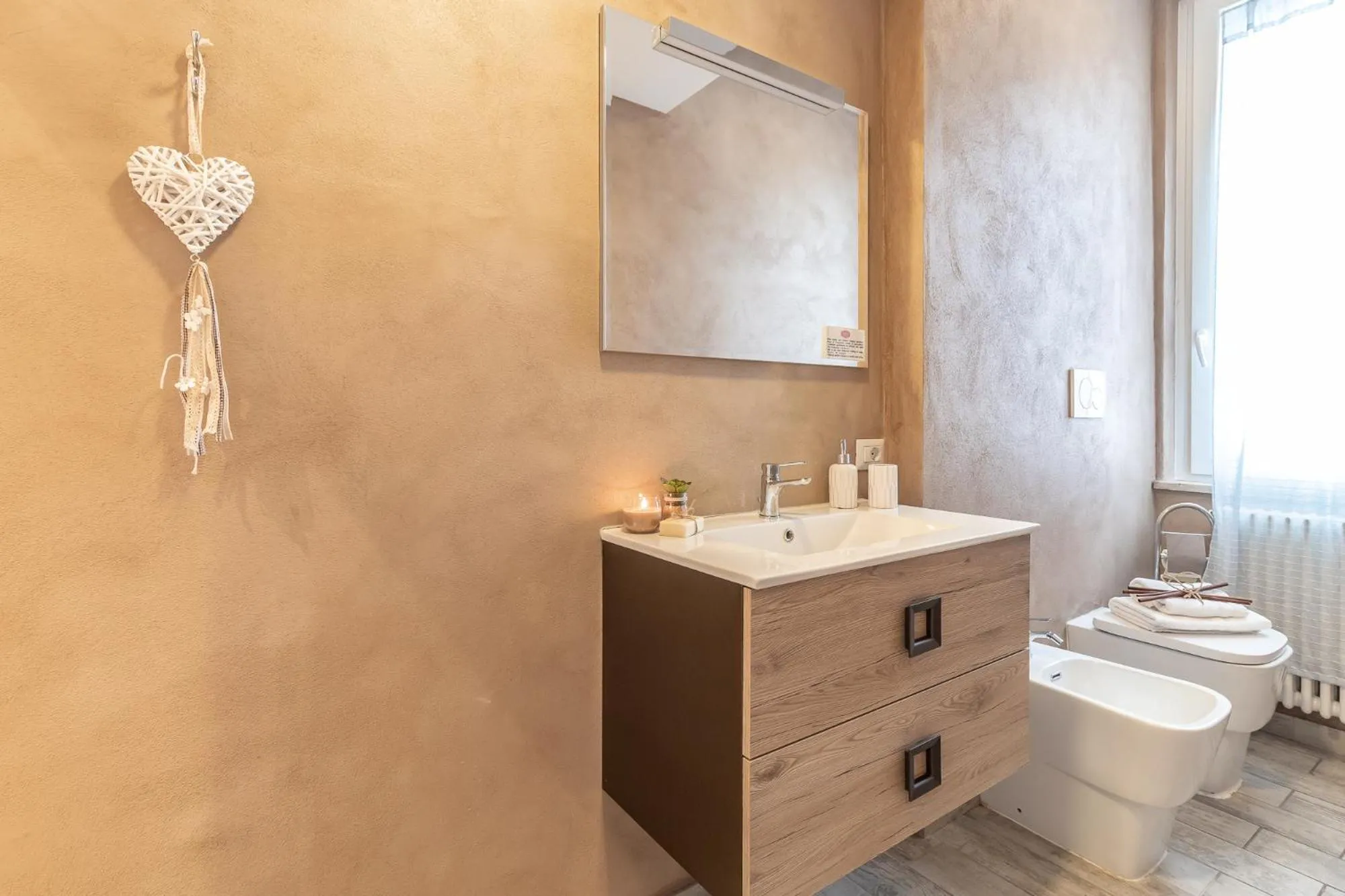 Bathroom in La Casa Rosa