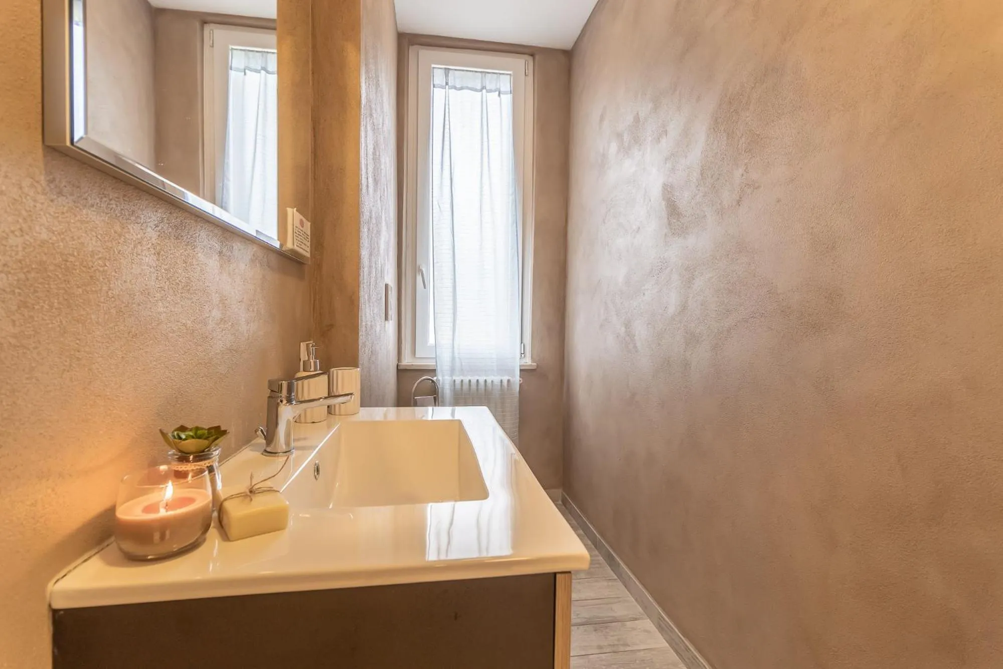 Bathroom in La Casa Rosa