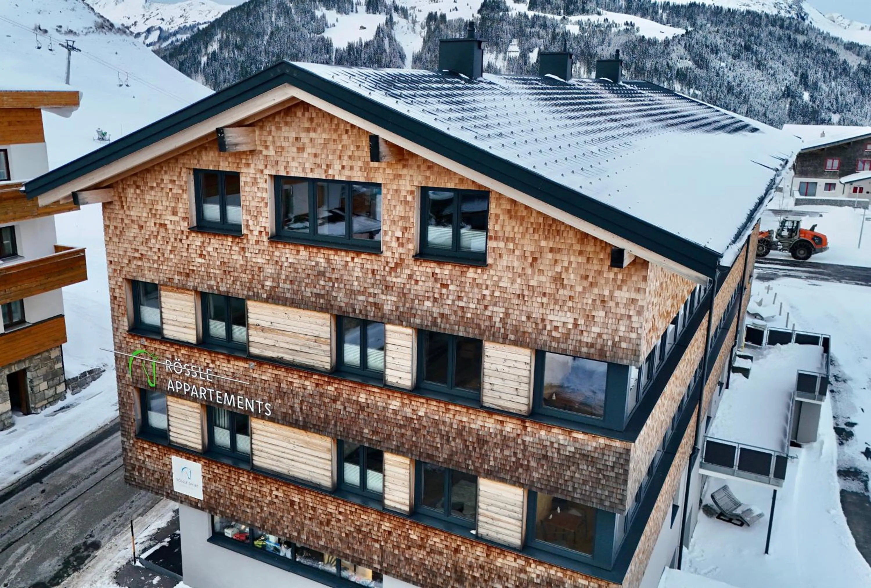 Property building in Rössle Appartements und Sport Rössle Skiverleih & Sportgeschäft