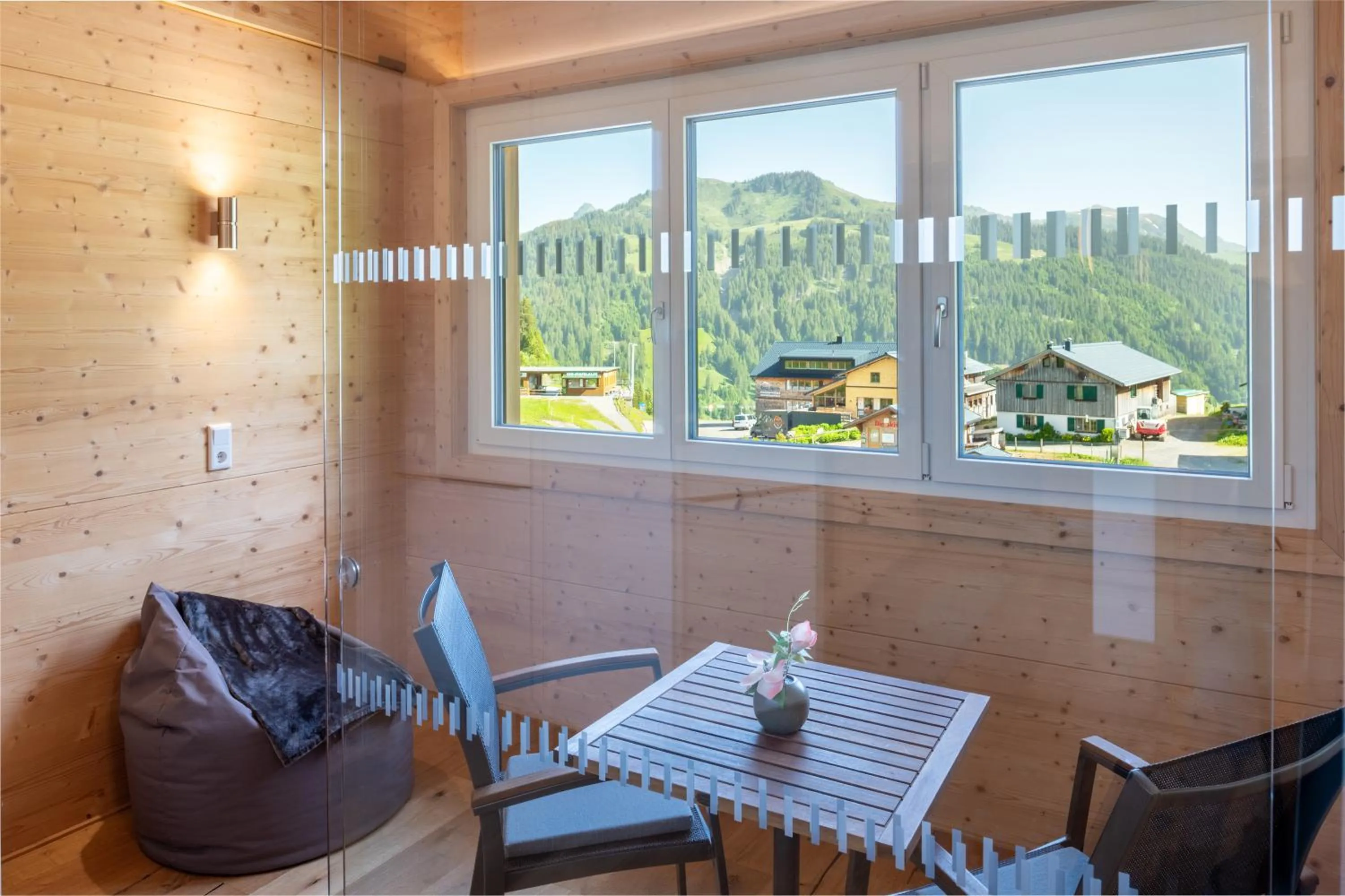 Seating area in Rössle Appartements und Sport Rössle Skiverleih & Sportgeschäft