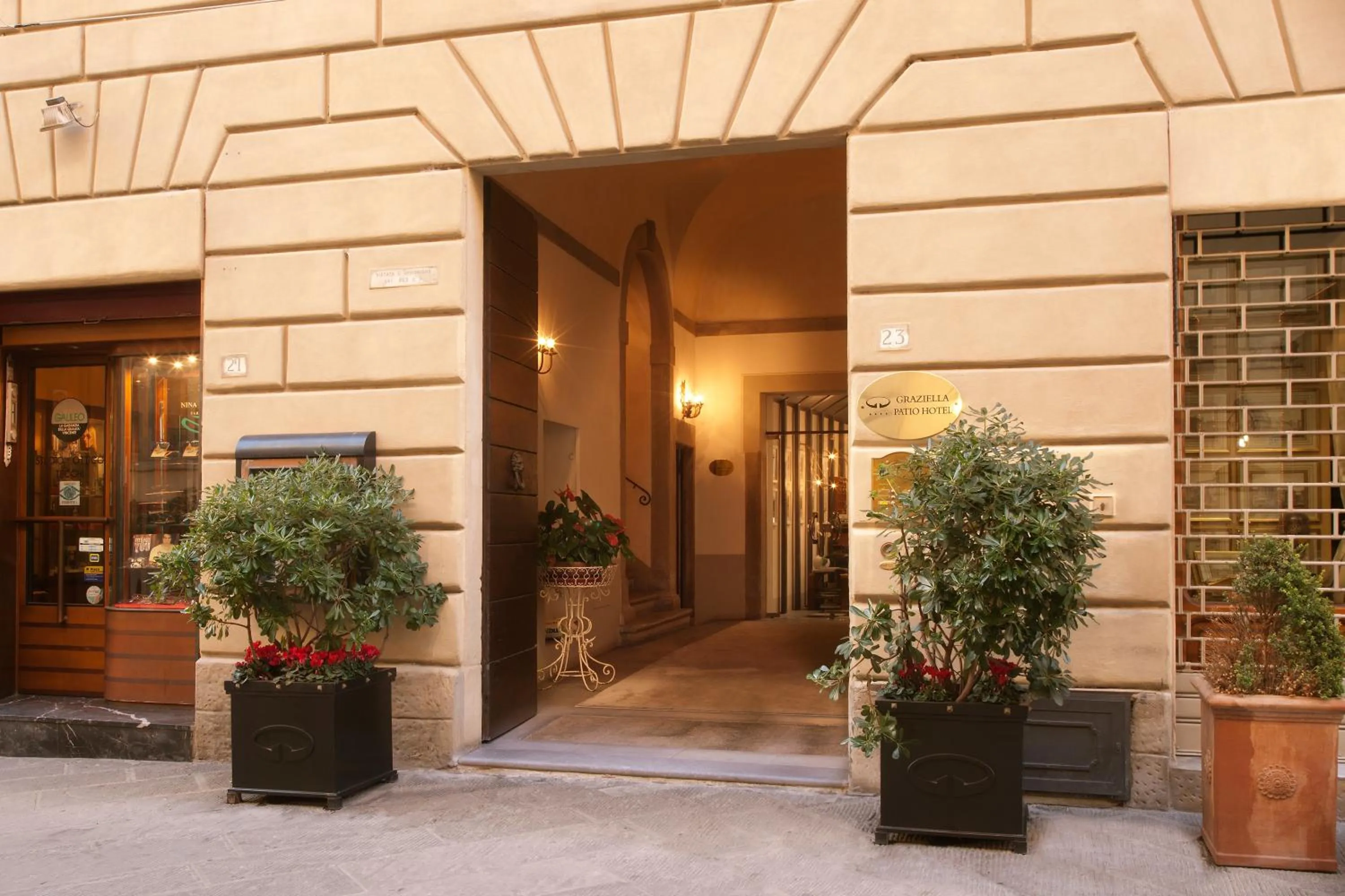Facade/entrance in Graziella Patio Hotel