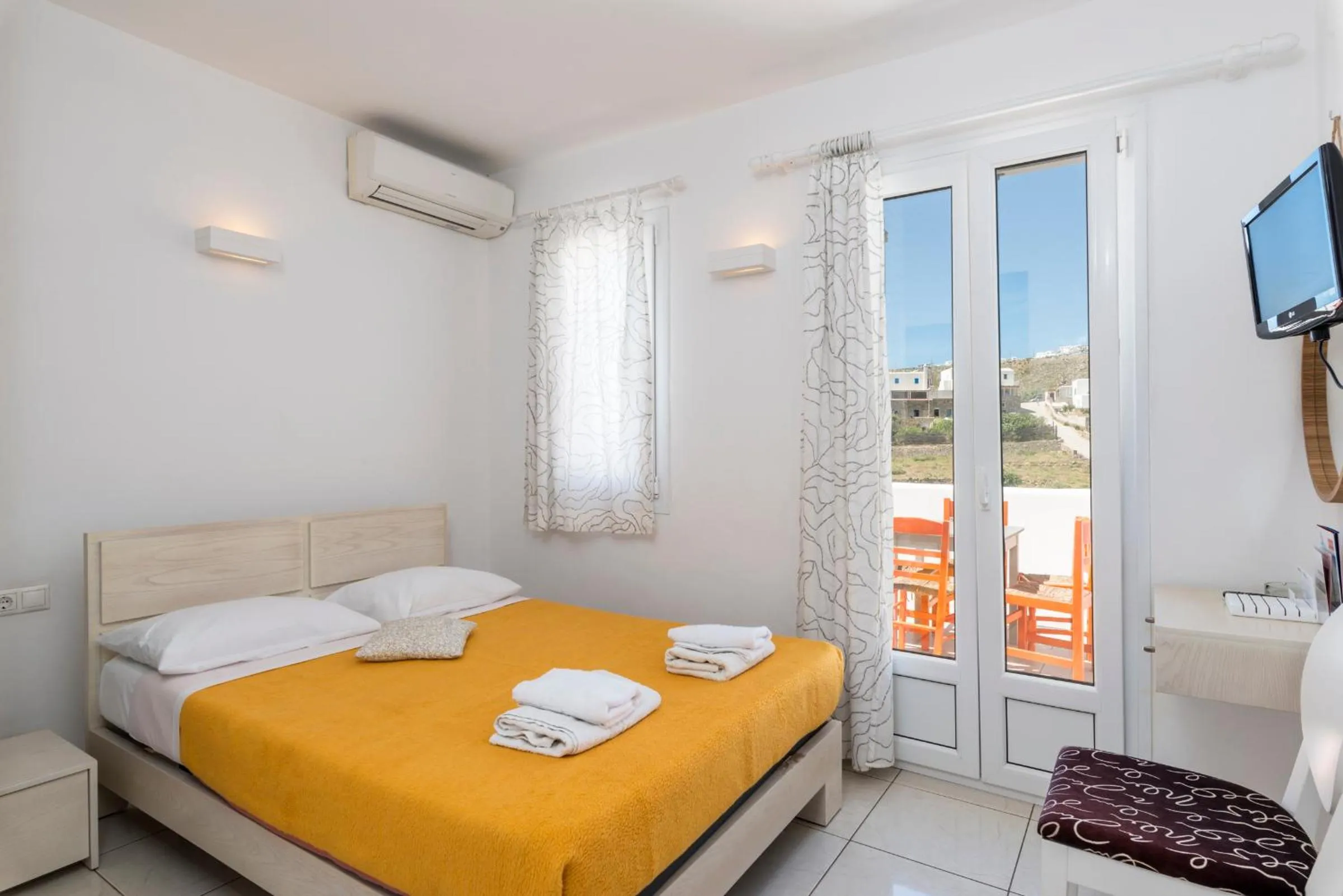 Bedroom, Bed in Artemoula's Studios