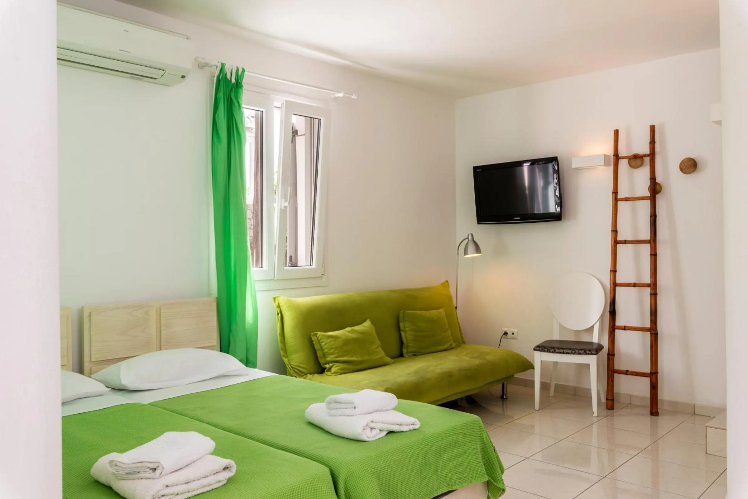 Decorative detail, Bed in Artemoula's Studios