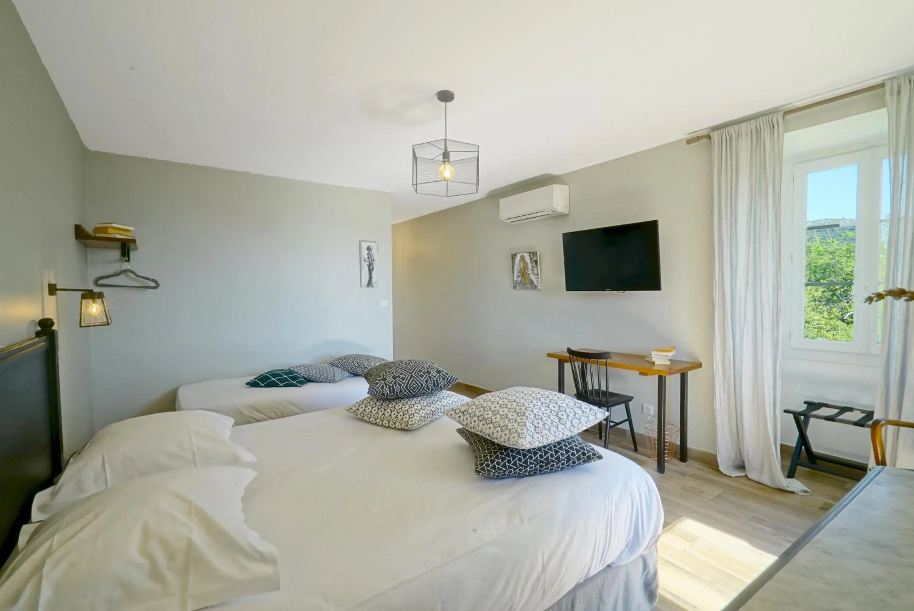 Bed in Hôtel U Frascone