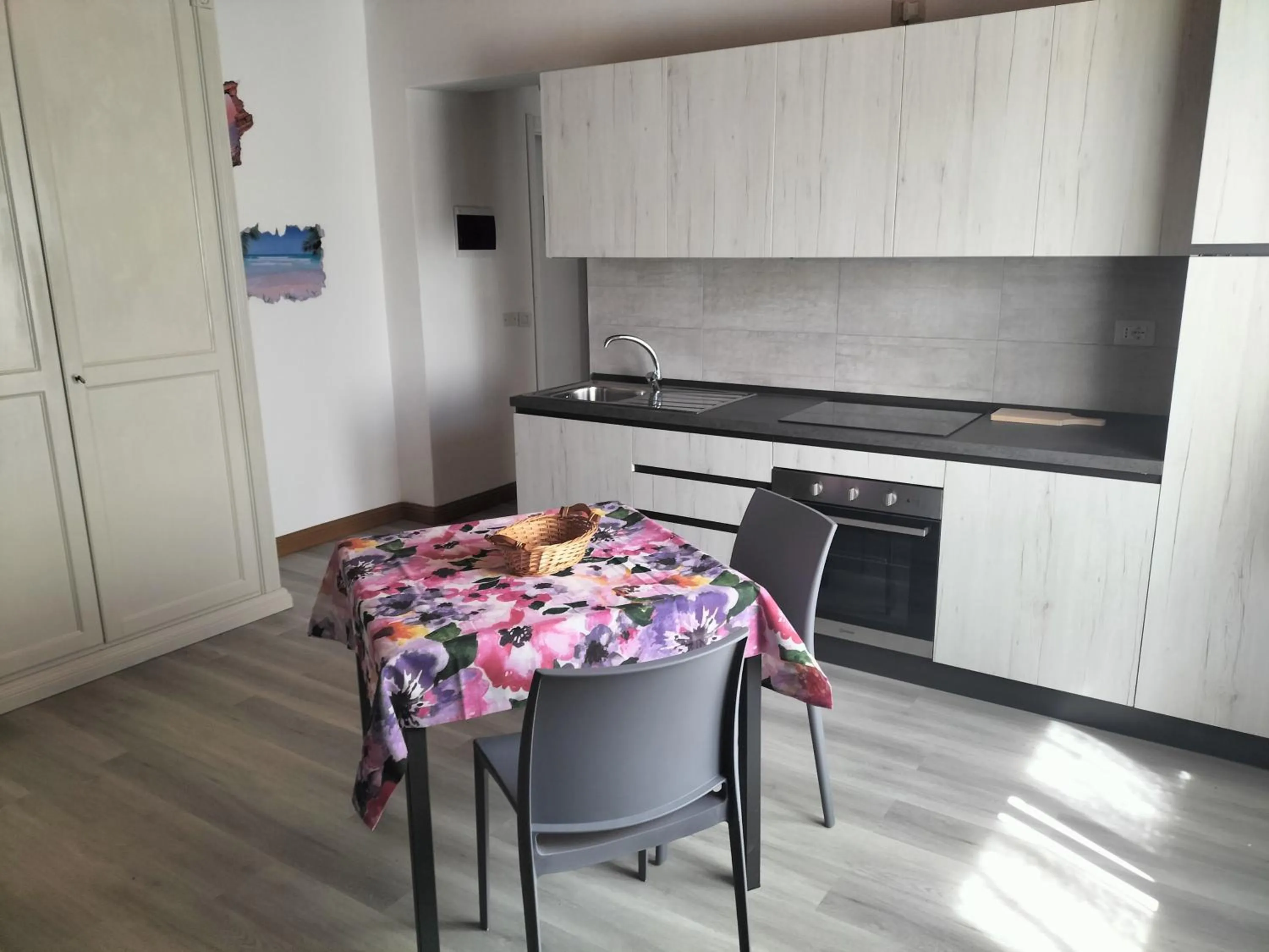 Seating area in The square