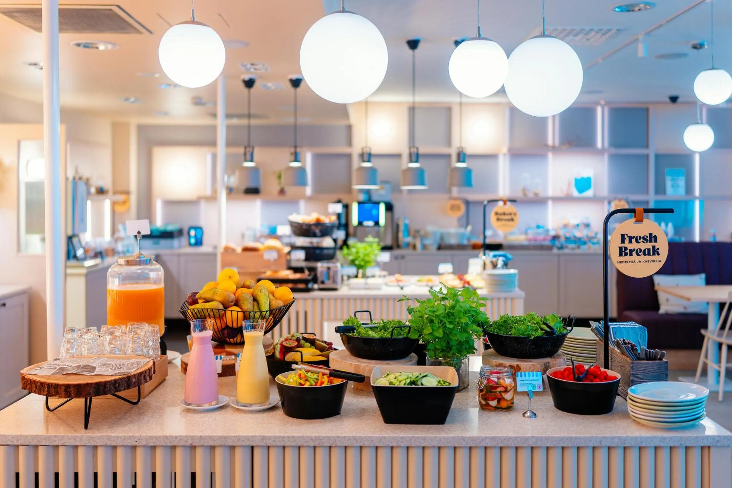 Food and drinks in Break Sokos Hotel Levi