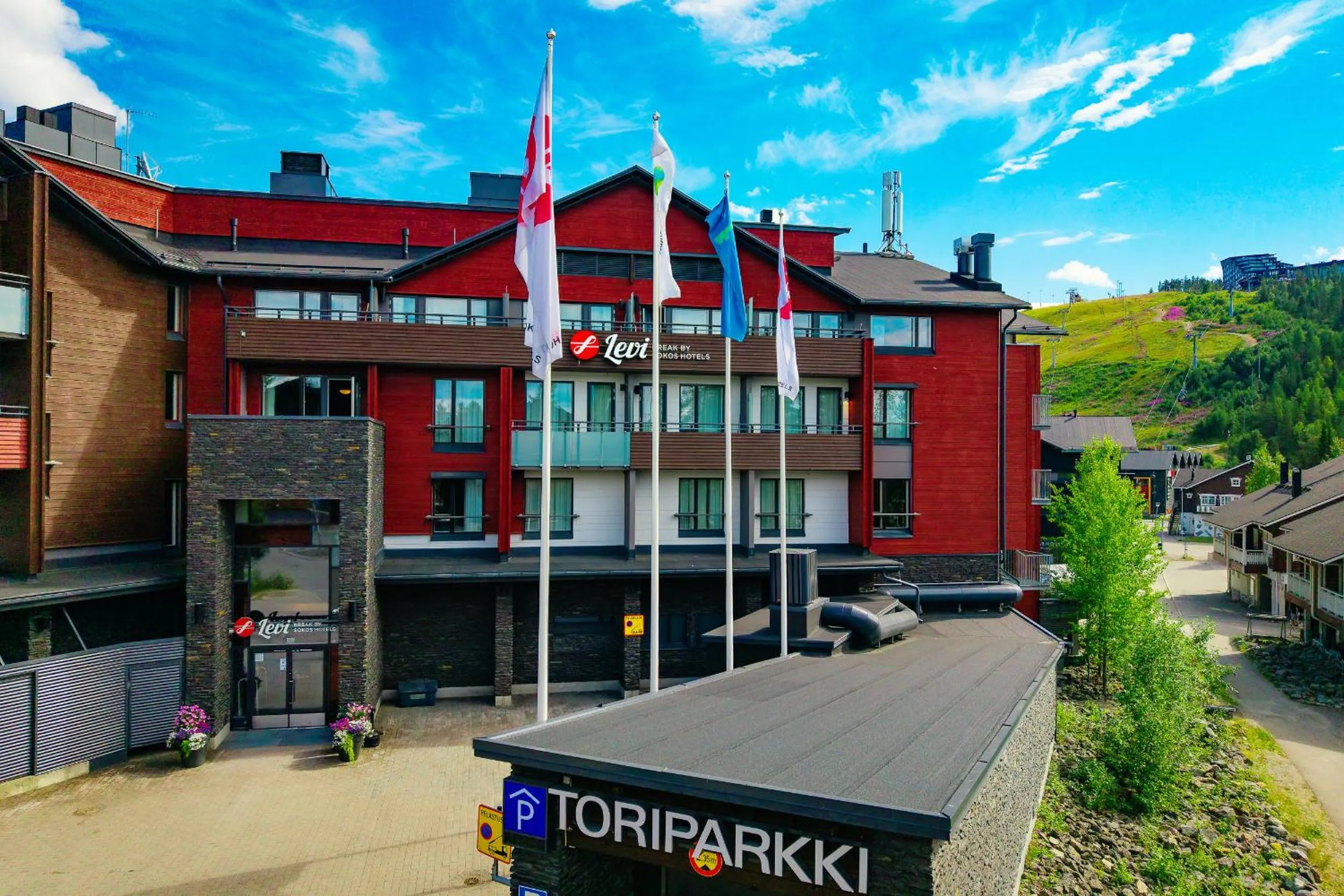 Property building in Break Sokos Hotel Levi