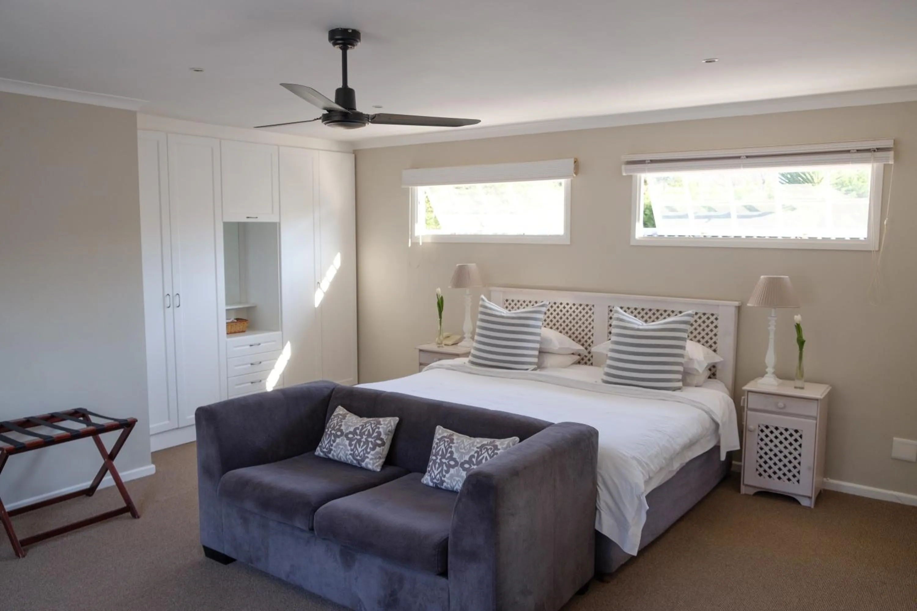 Bed in Constantia White Lodge Guest House