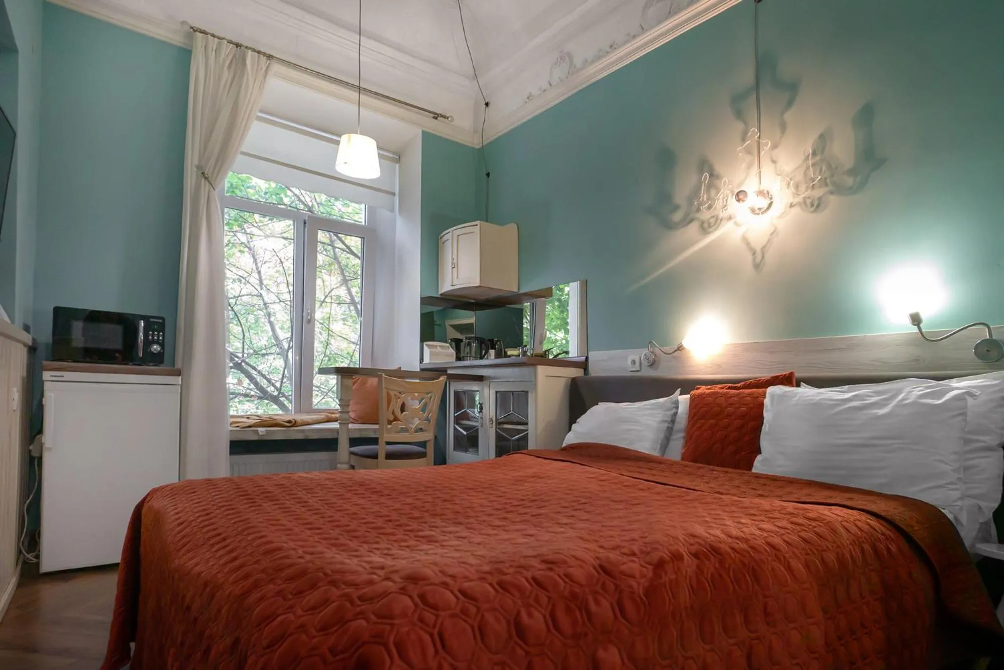 Bed in Apart Hotel Michelle