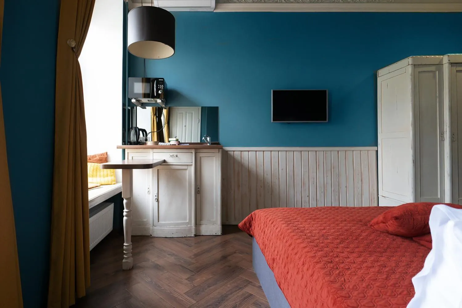 Bed in Apart Hotel Michelle