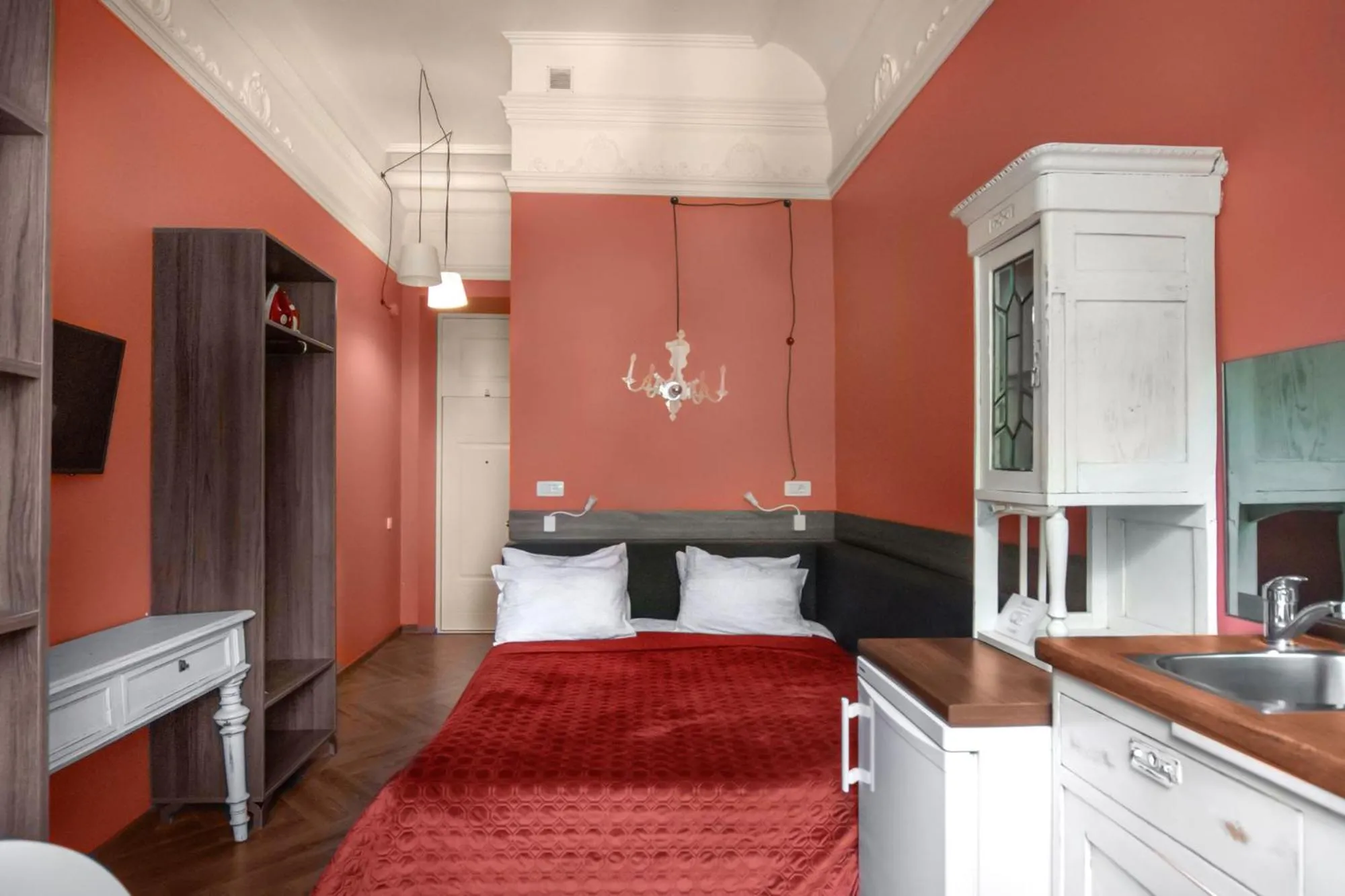 Bed in Apart Hotel Michelle