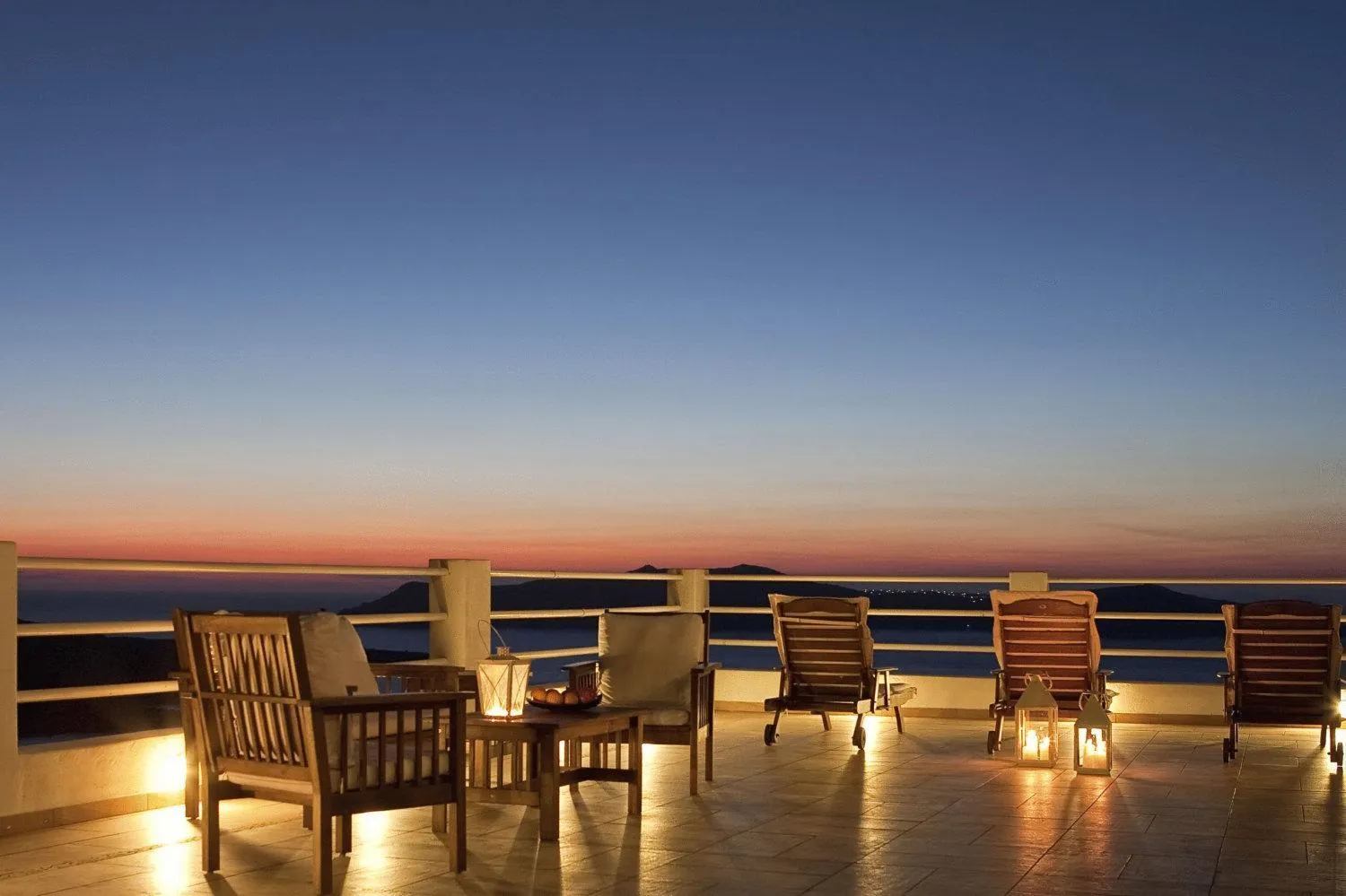 Balcony/Terrace in Tzekos Villas