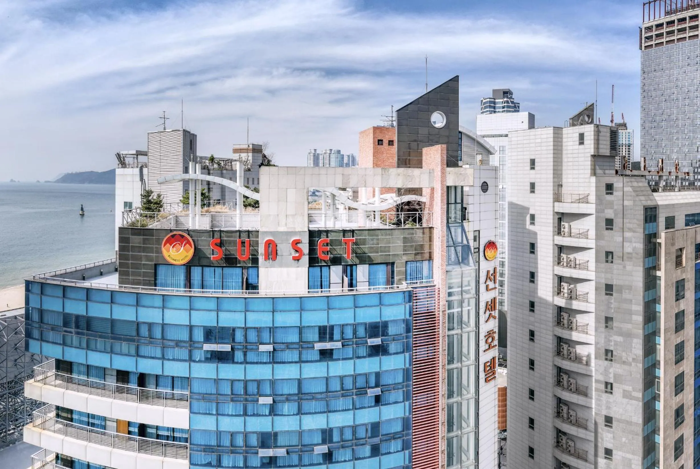 Property building in Sunset Hotel