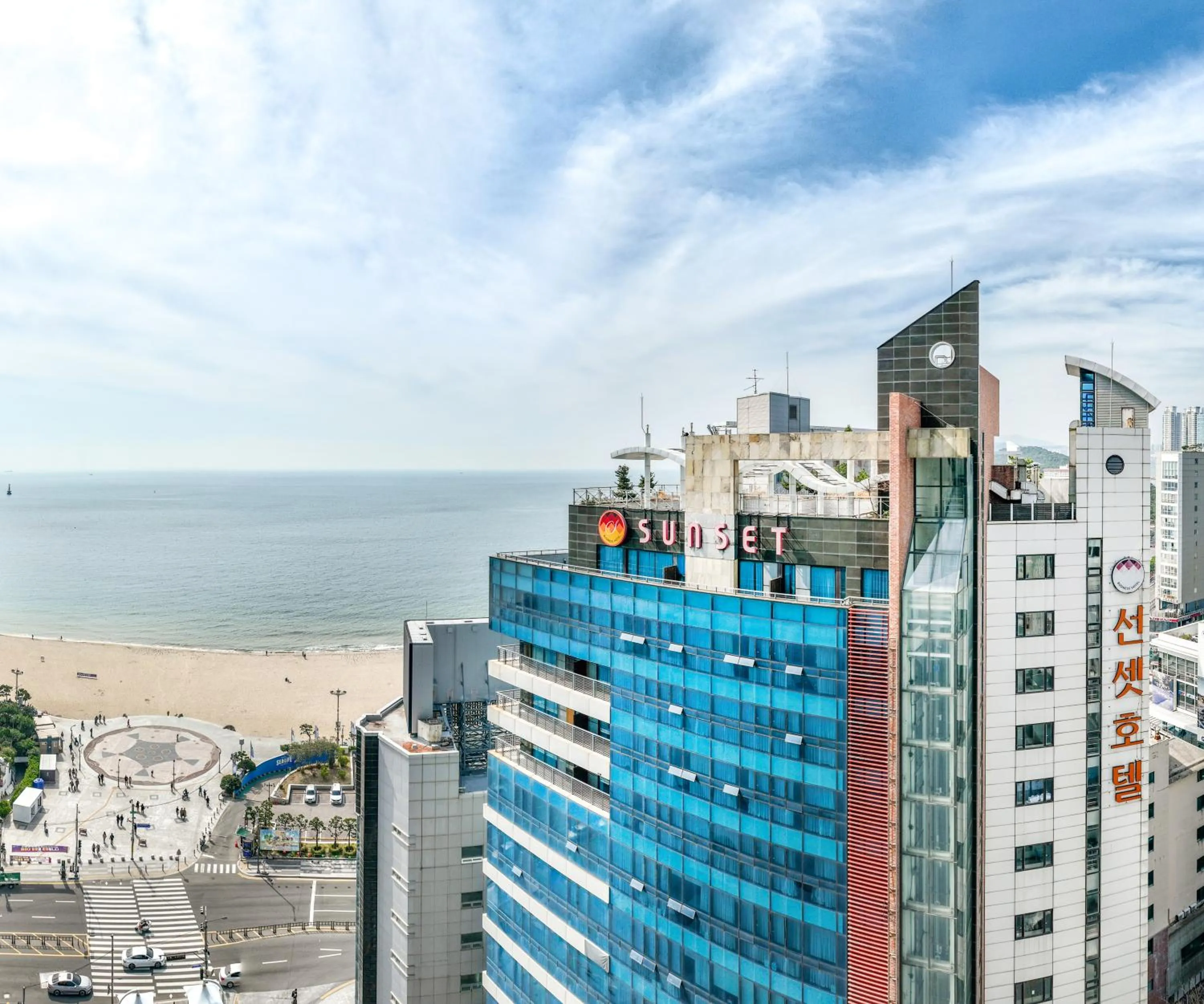 Property building in Sunset Hotel