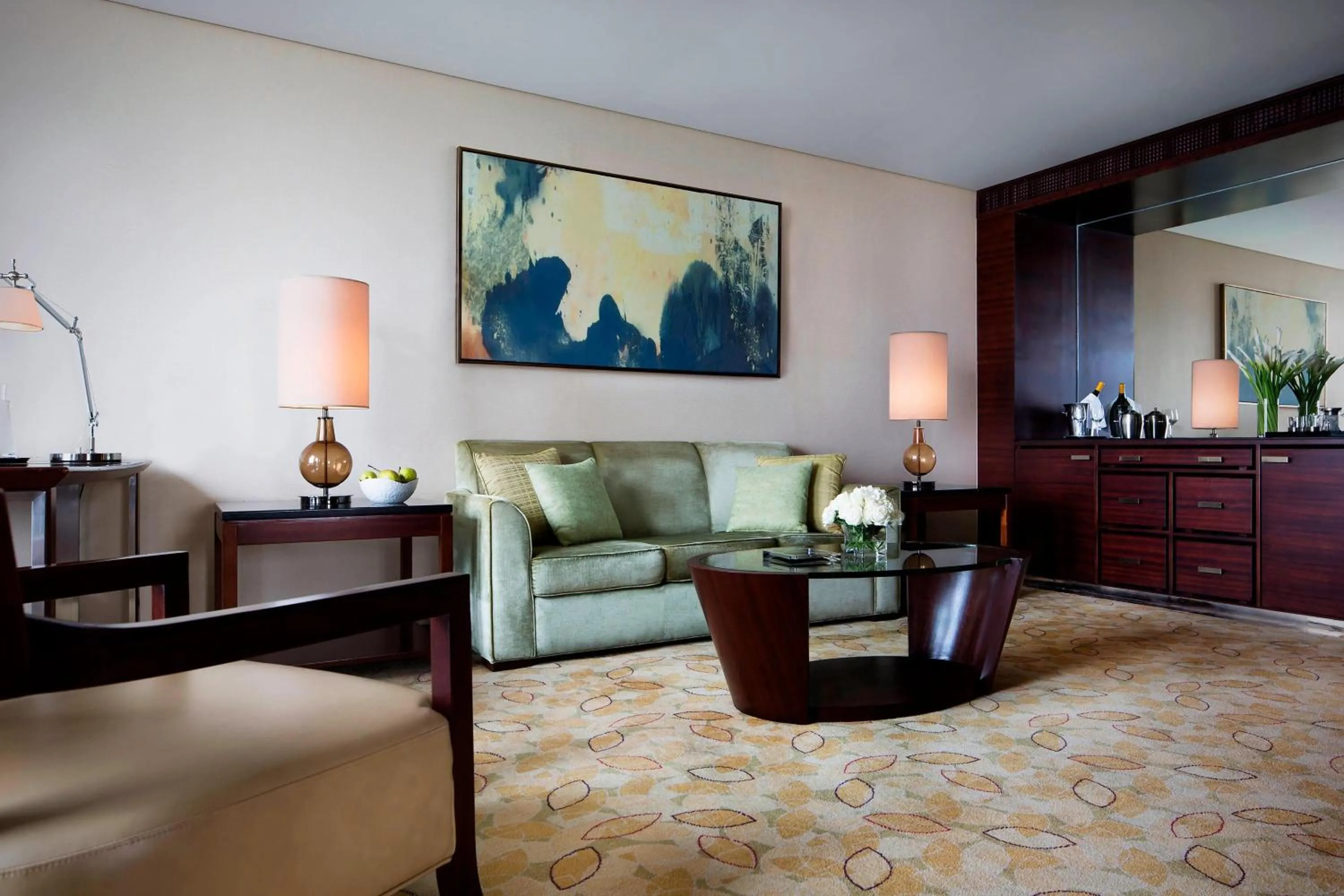 Living room in JW Marriott Hotel Shenzhen