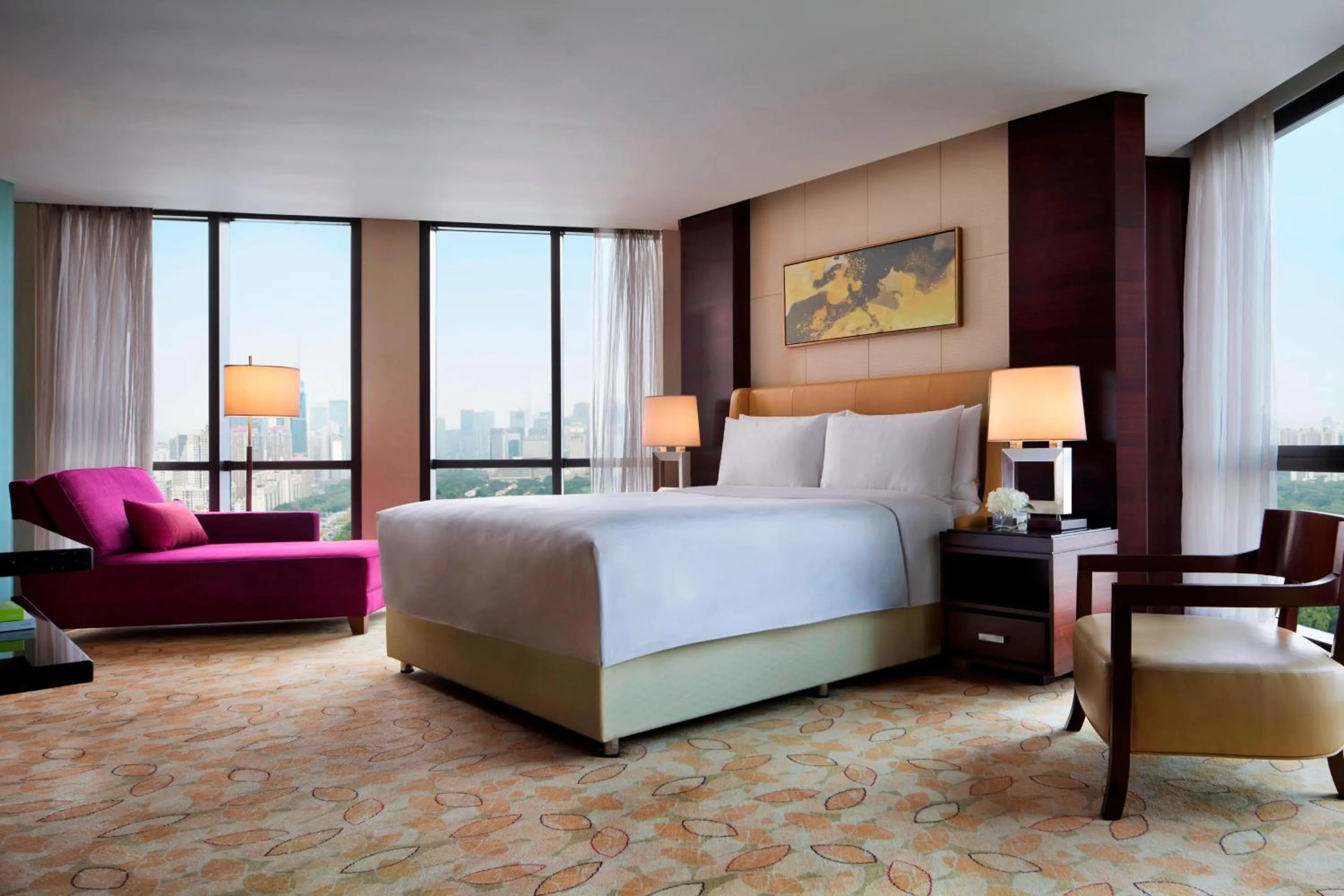 Bedroom, Bed in JW Marriott Hotel Shenzhen