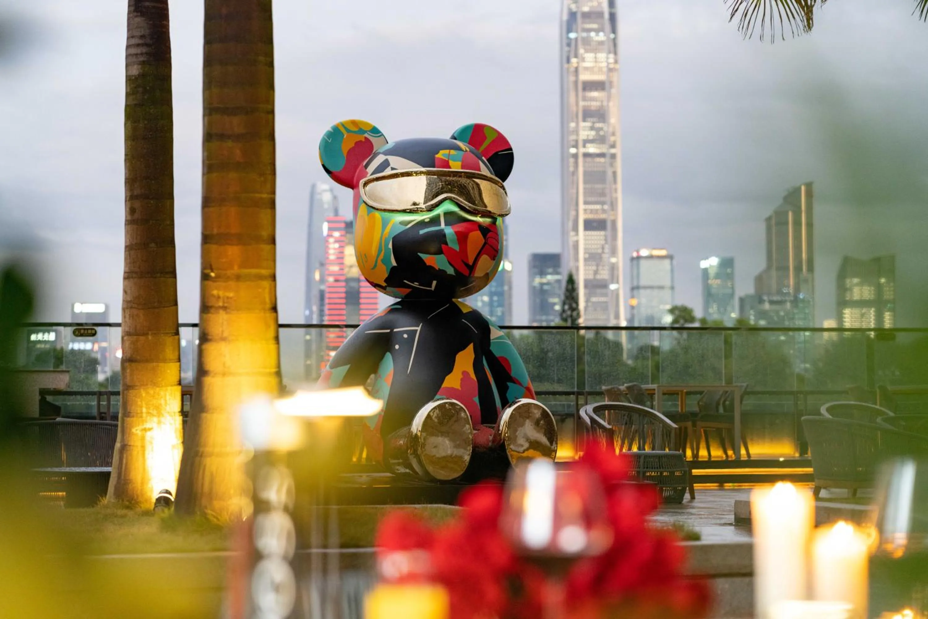 Balcony/Terrace in JW Marriott Hotel Shenzhen