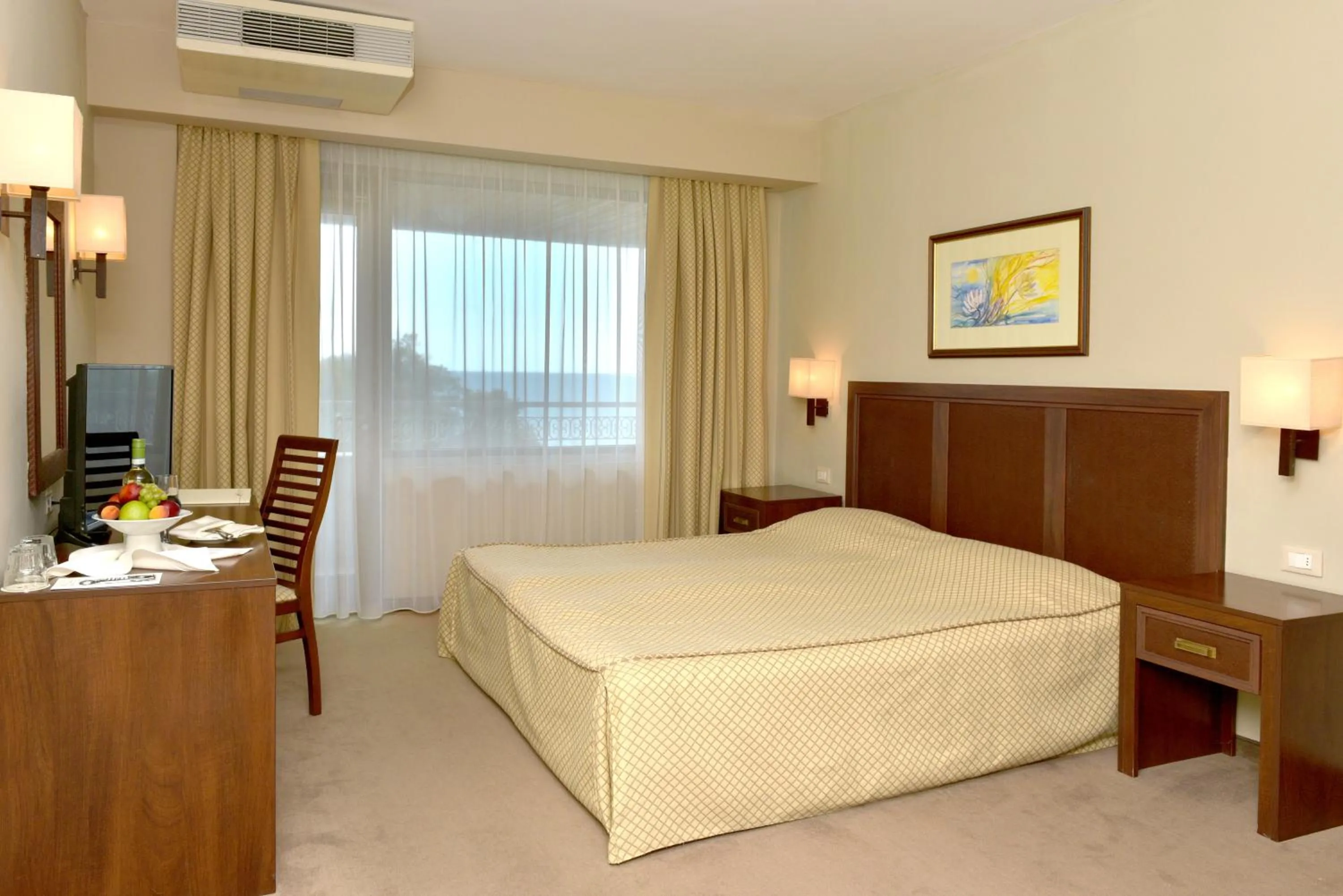 Bed in HVD Lotos Hotel