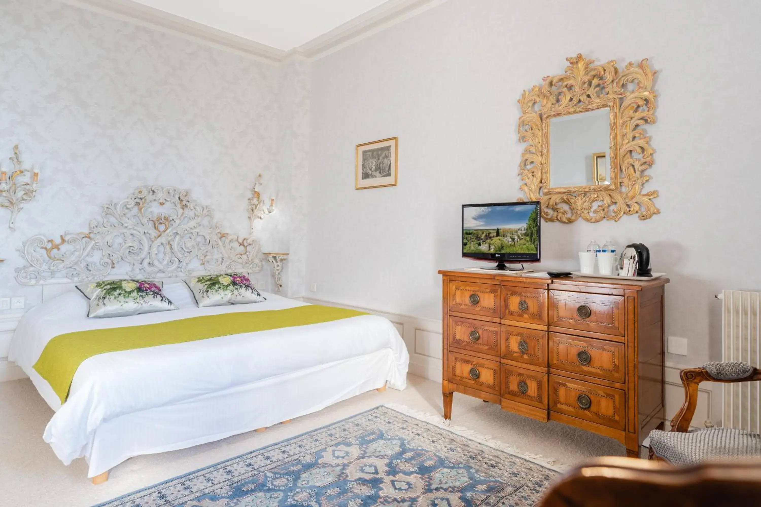 Charm Double Room in Chateau De Rochecotte Charm Double Room in Chateau De Rochecotte
