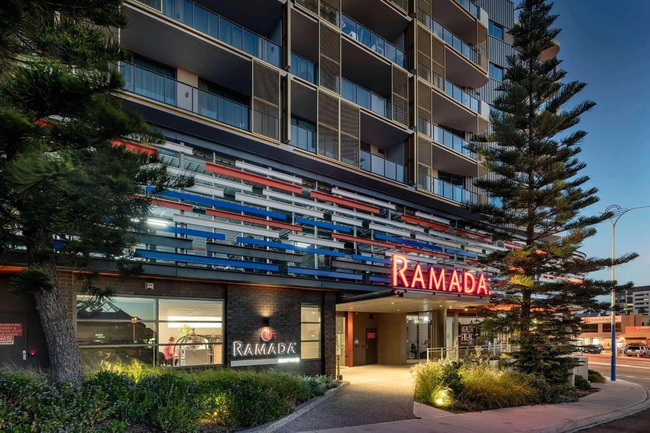 Property building in Ramada by Wyndham VetroBlu Scarborough Beach