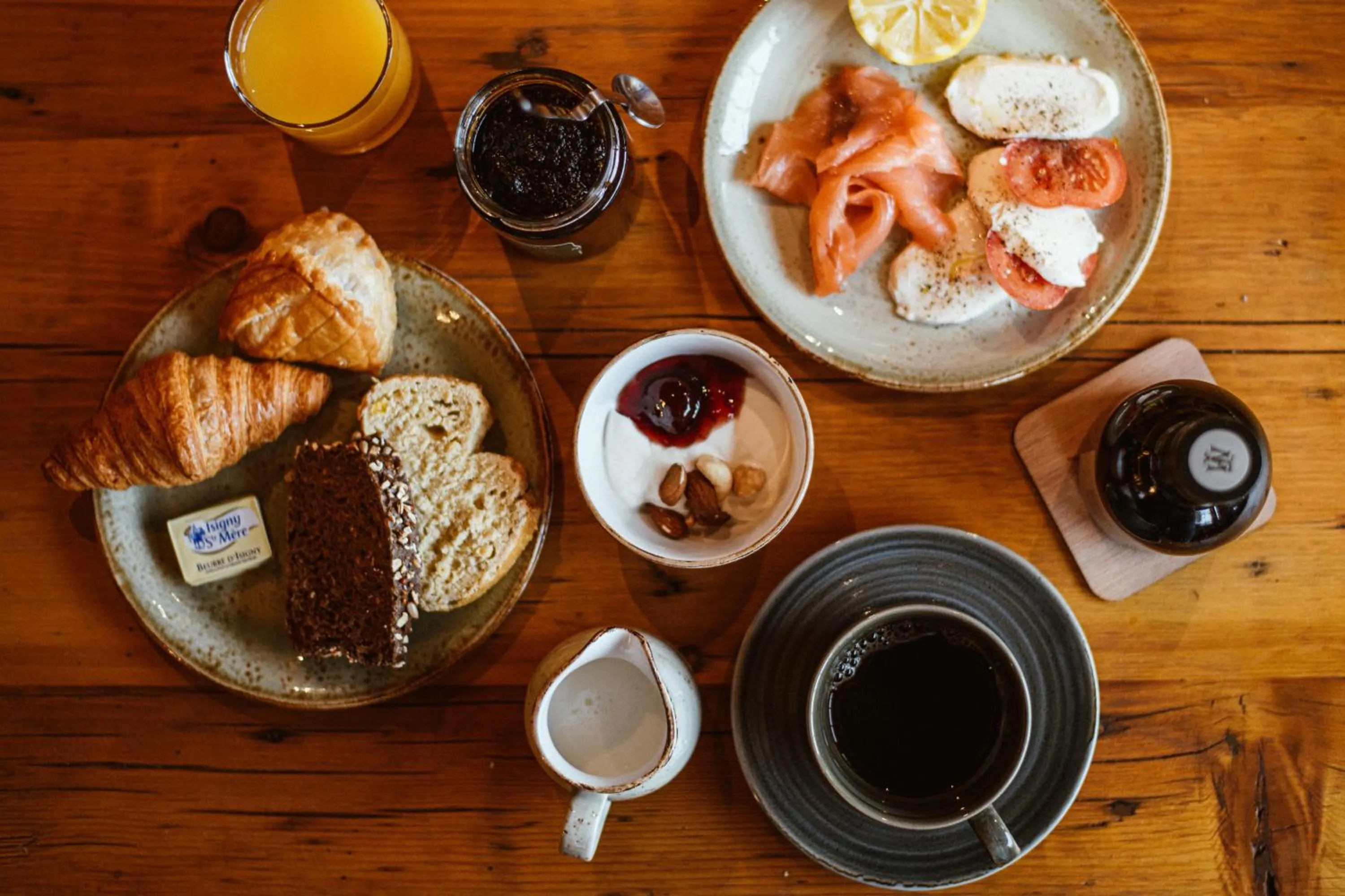 Food and drinks in Hôtel de la Loze