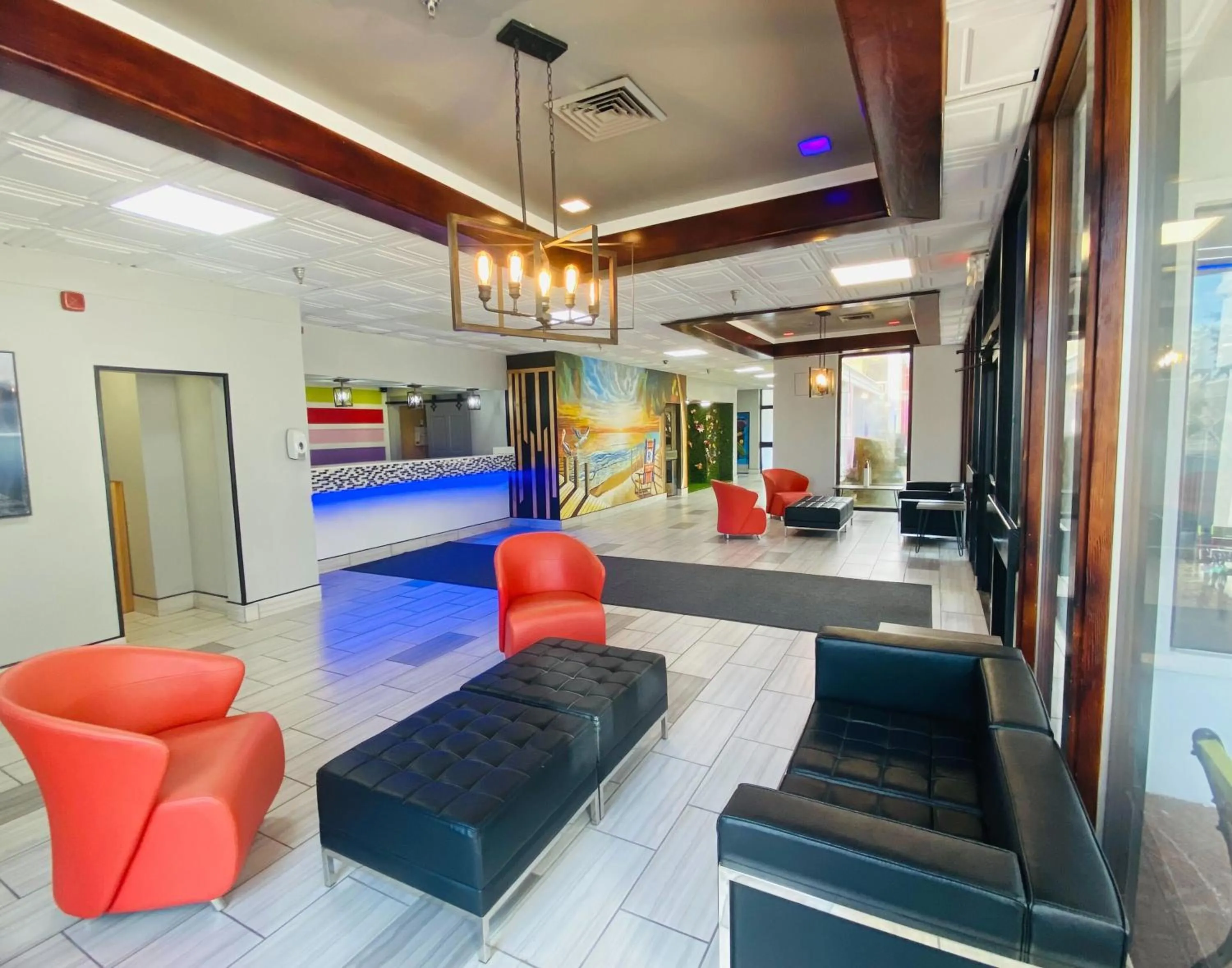 Lobby or reception in Rest and Relax Inn