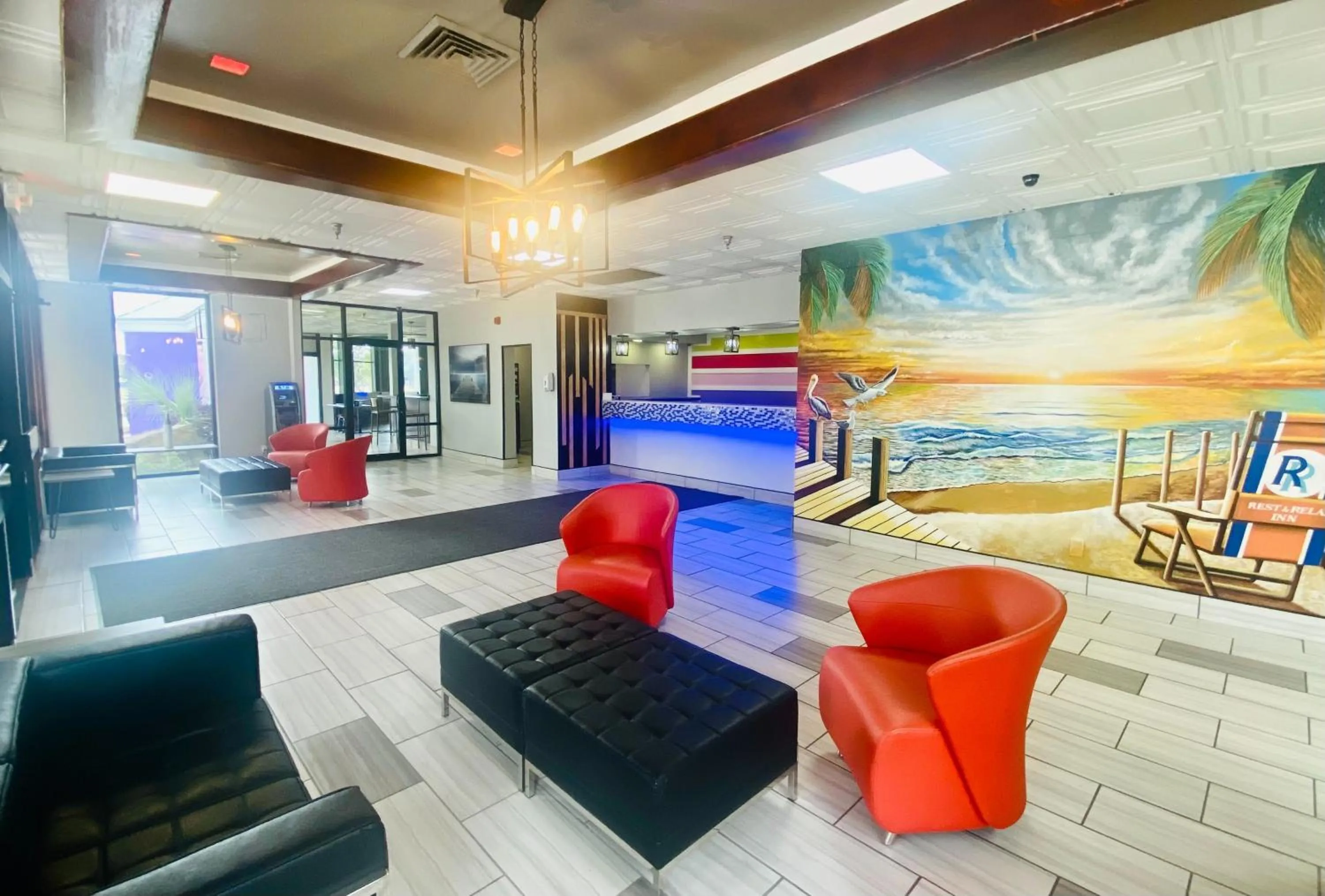 Lobby or reception in Rest and Relax Inn