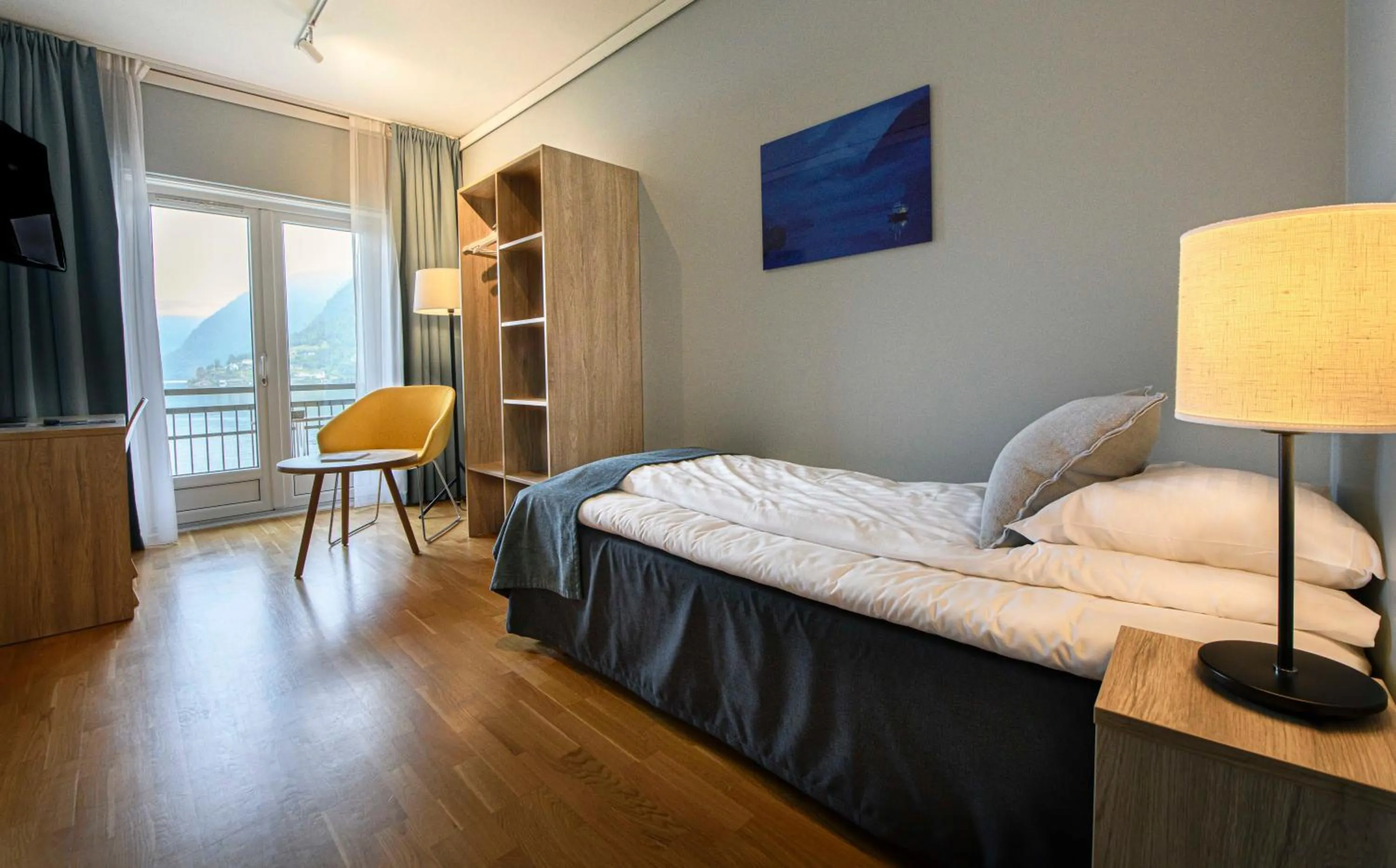 Bed in Brakanes Hotel