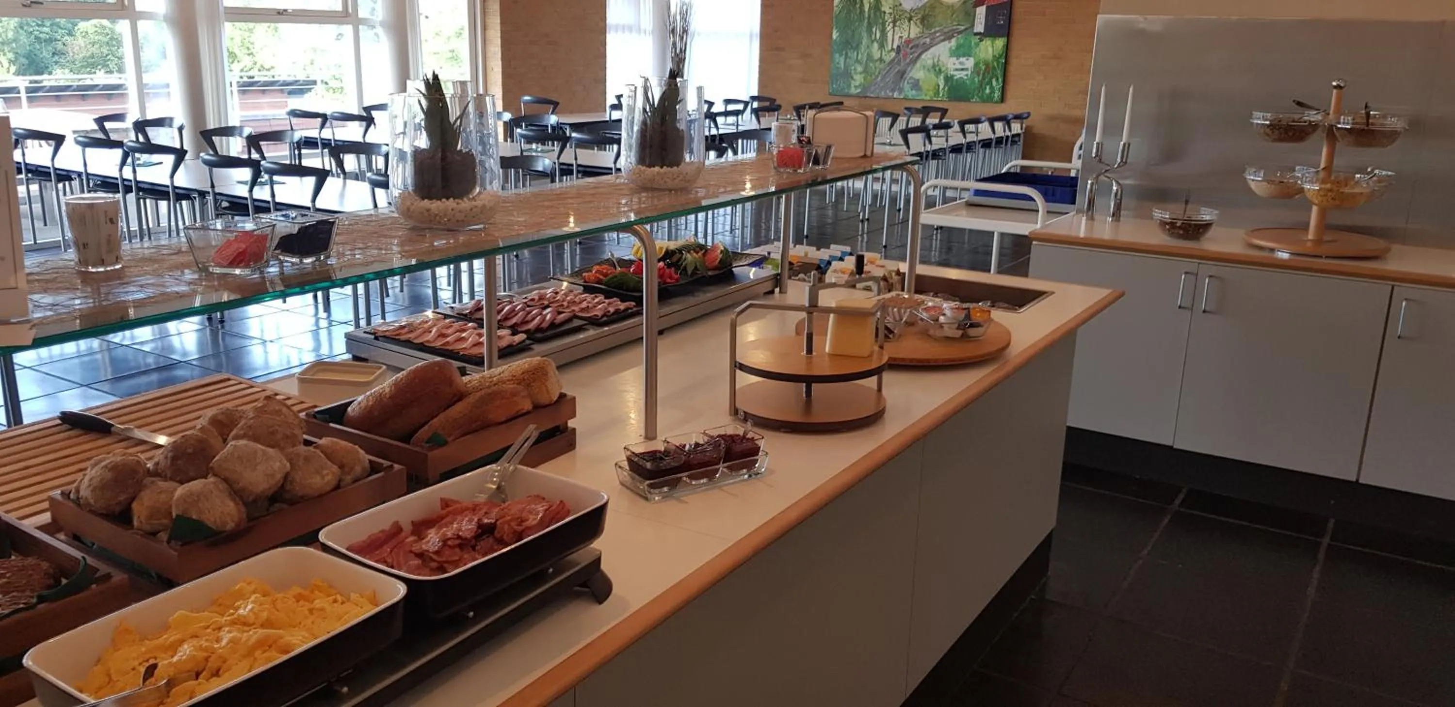 Buffet breakfast in Danhostel Fredericia