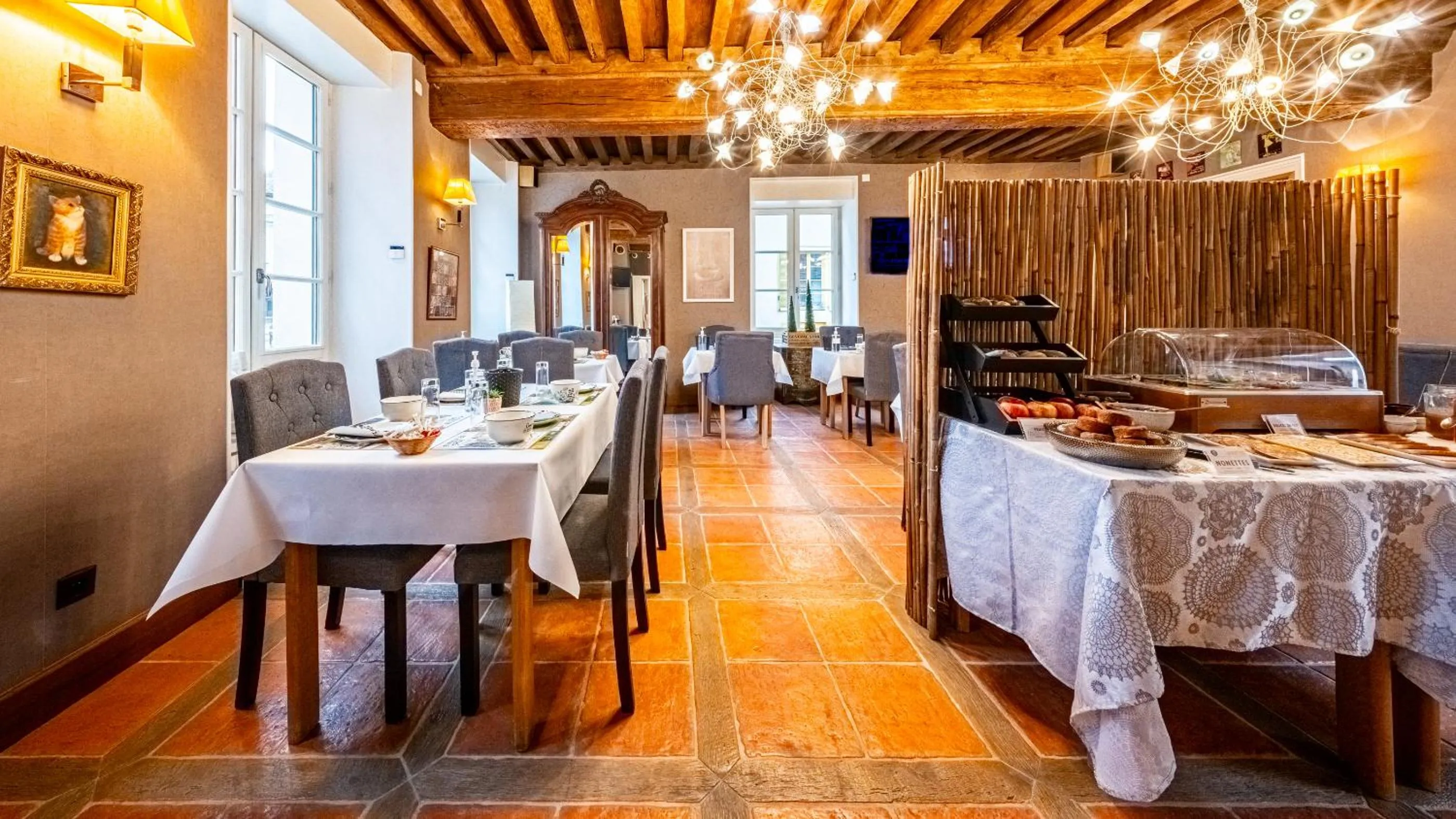 Food close-up in Hotel Relais De La Cote D'or