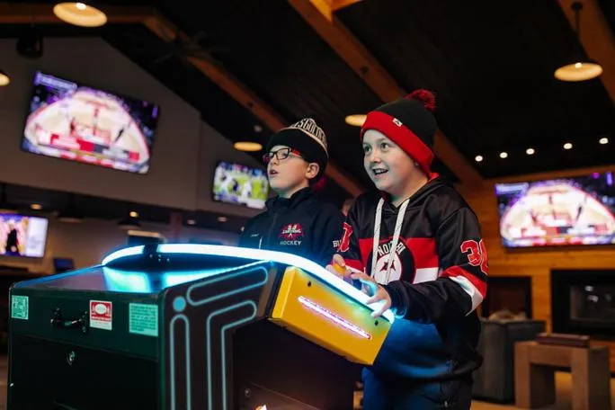 Game Room in Quarterdeck Resort