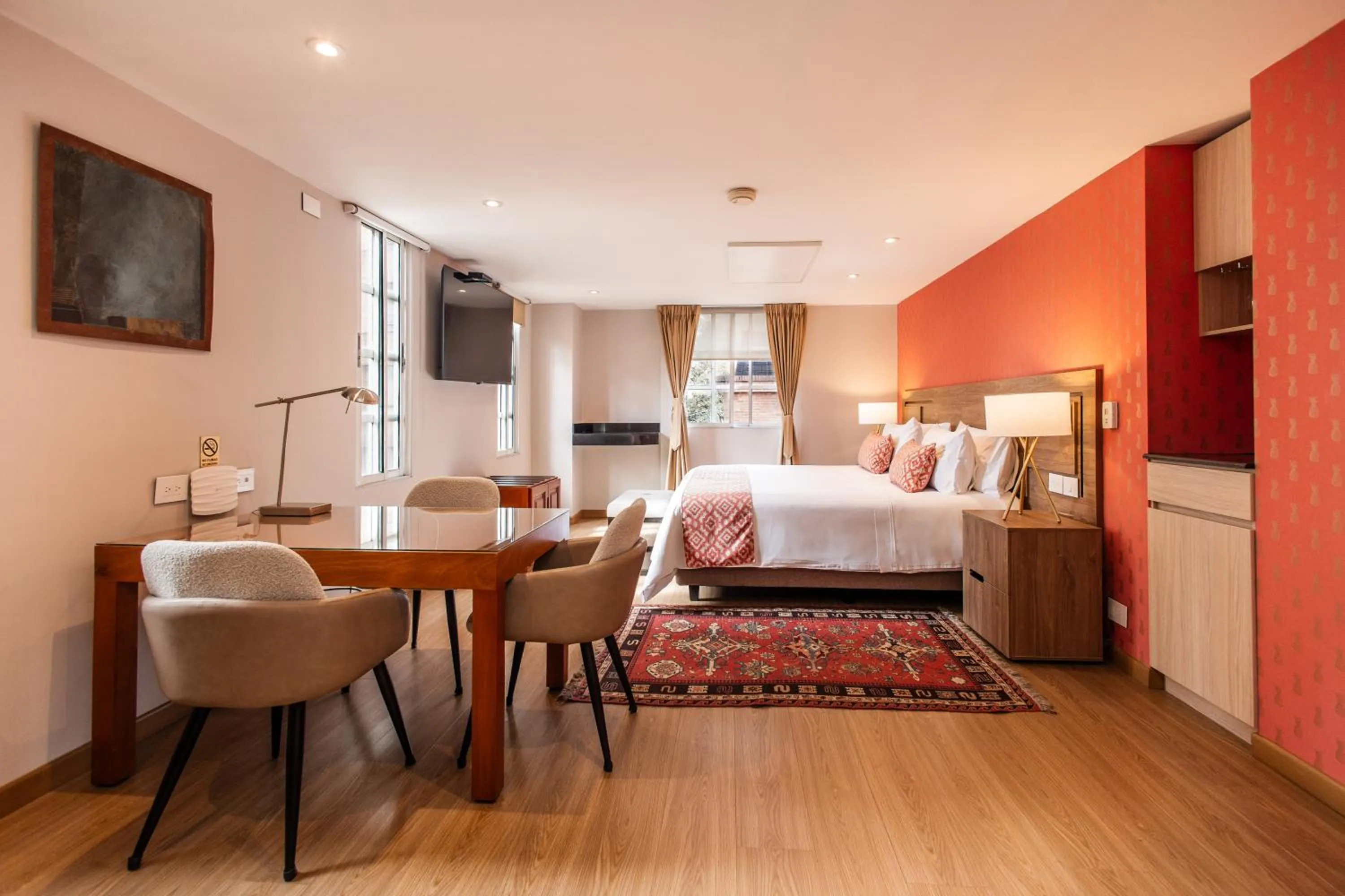 Photo of the whole room, Bed in Hotel Portón de la Cabrera