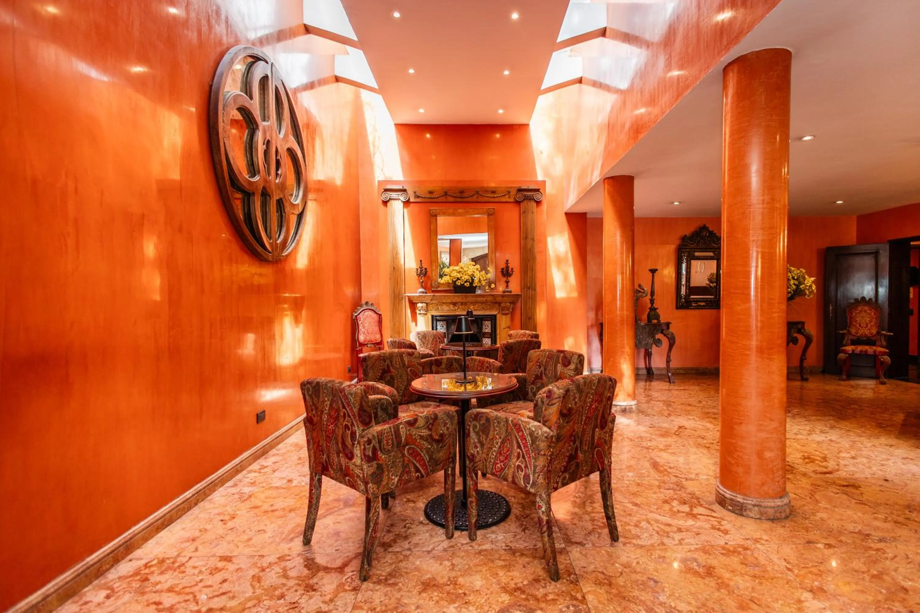 Lobby or reception in Hotel Portón de la Cabrera