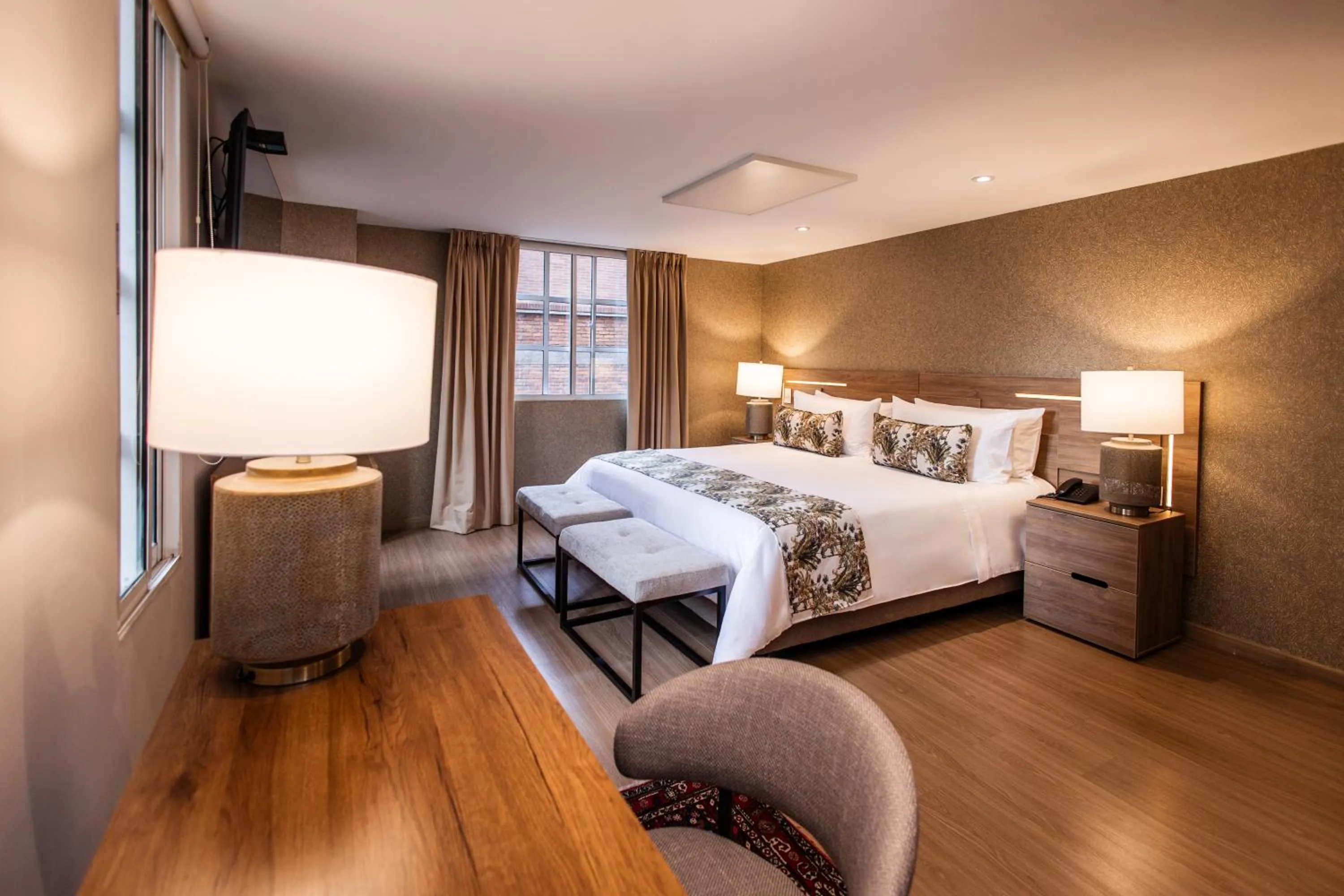 Photo of the whole room, Bed in Hotel Portón de la Cabrera