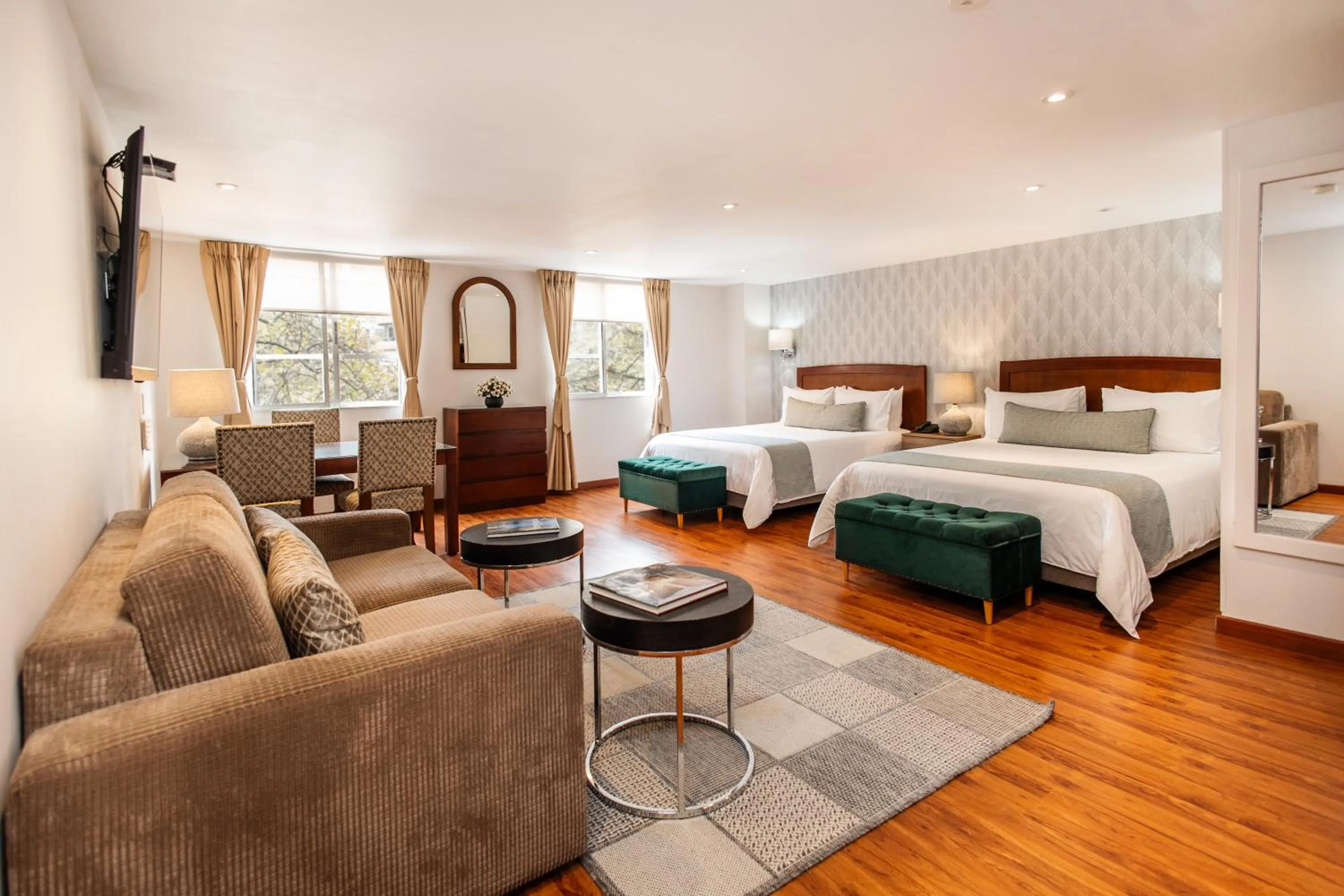 Photo of the whole room, Bed in Hotel Portón de la Cabrera