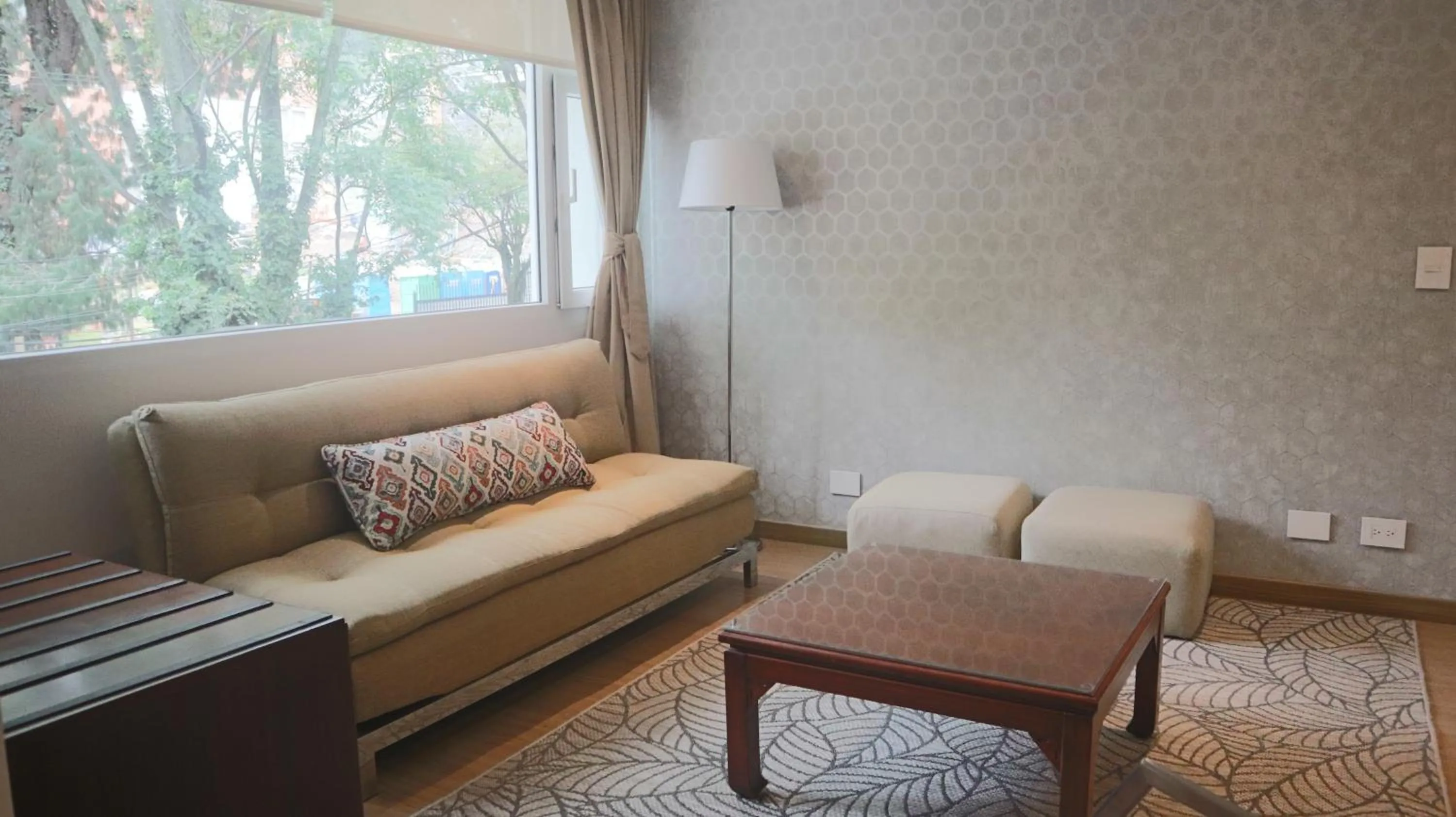 Living room in Hotel Portón de la Cabrera